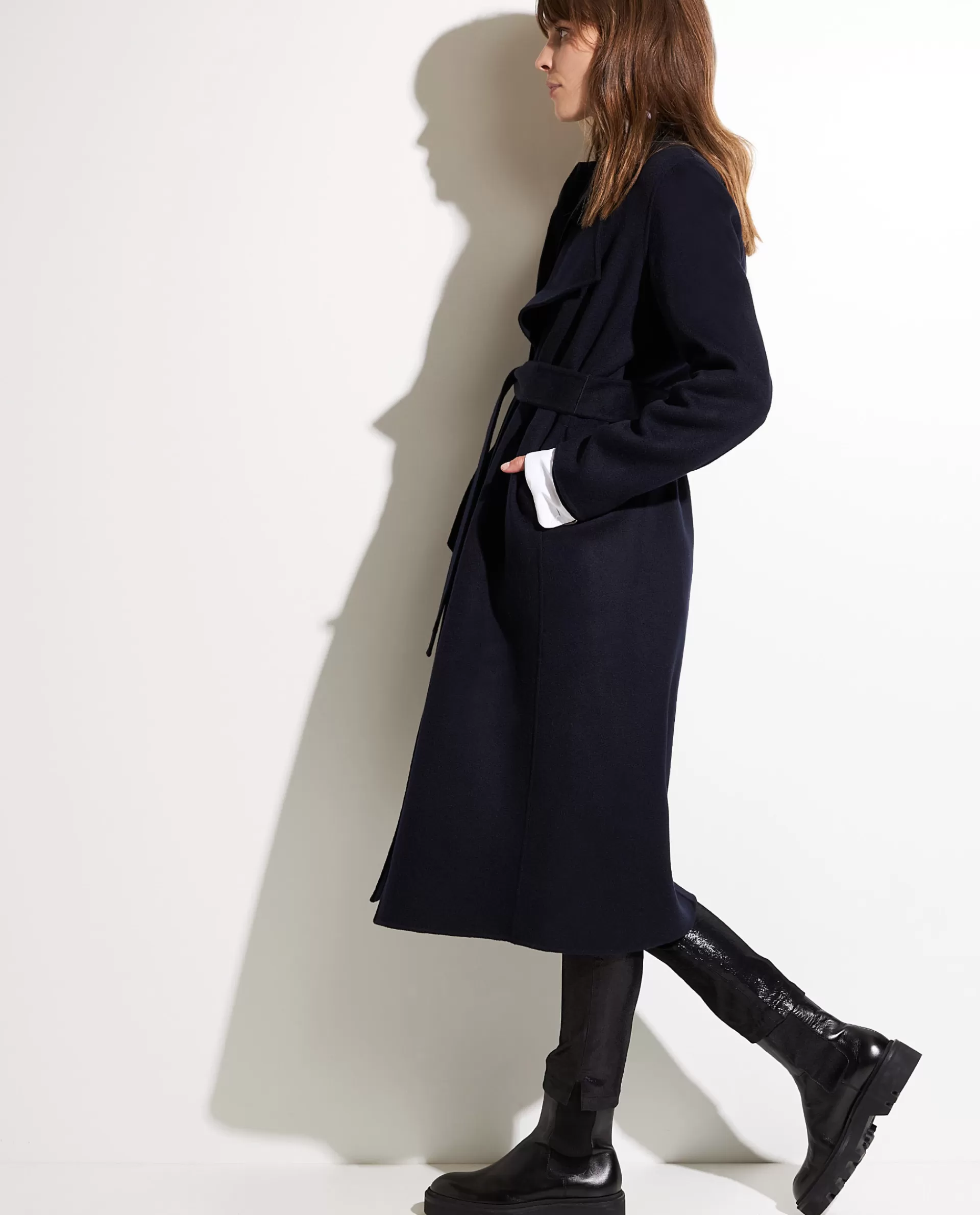 Store Double Face Cashmere Jas Vrouwen Jassen
