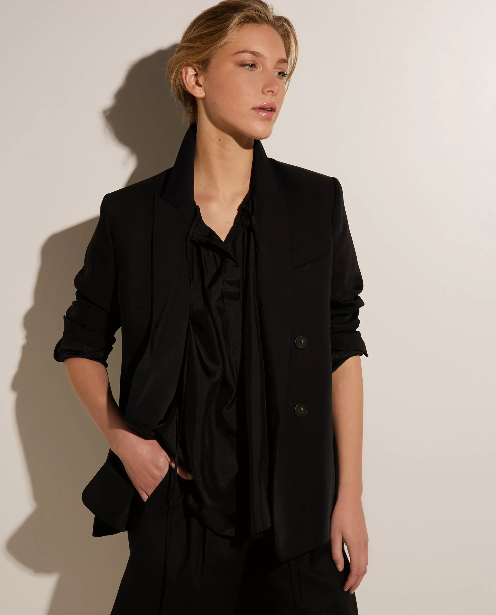 Best Sale Double-Breasted Blazer Vrouwen Blazers