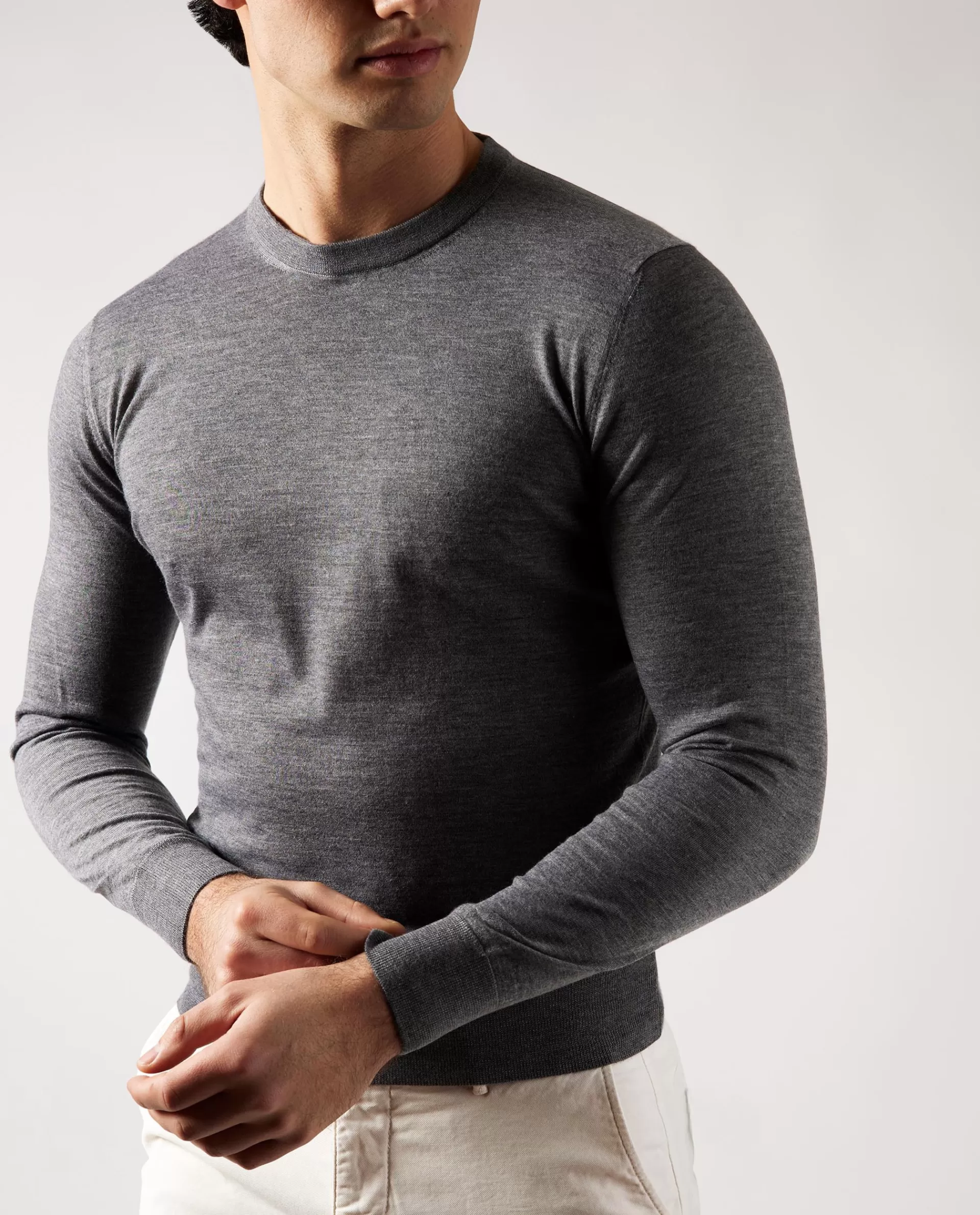 Hot Dunne Cashmere Trui Mannen Knitwear
