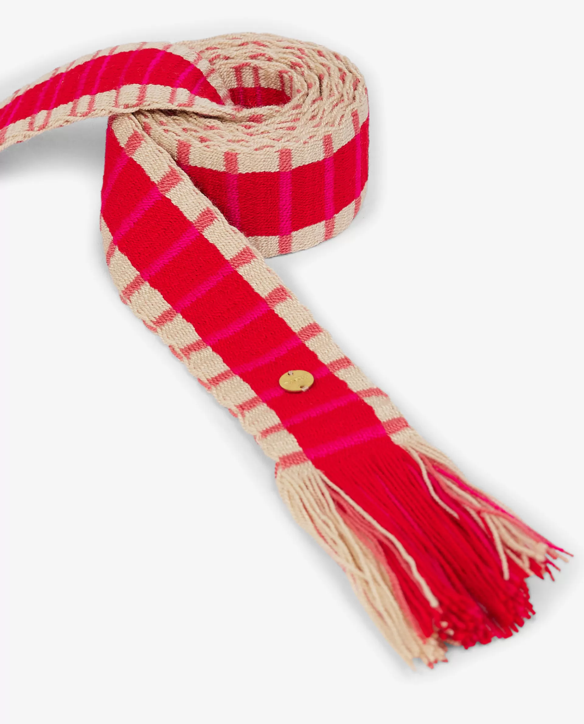 Cheap Dunne Geweven Riem Vrouwen Accessoires