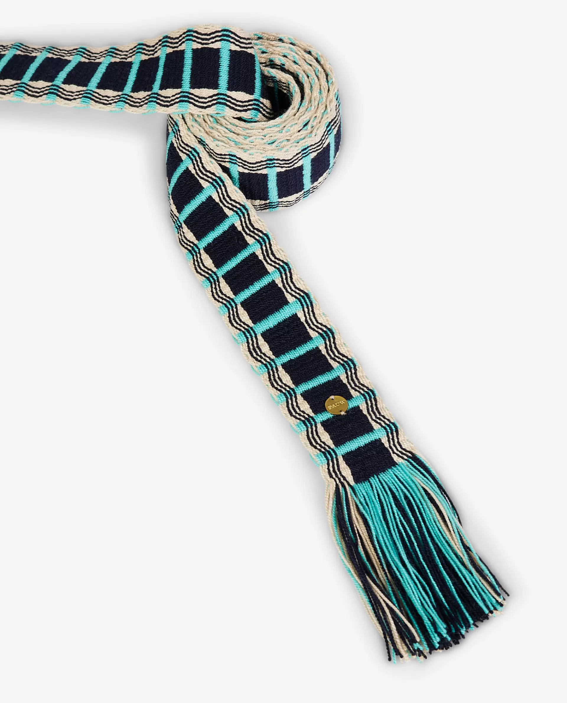 New Dunne Geweven Riem Vrouwen Accessoires