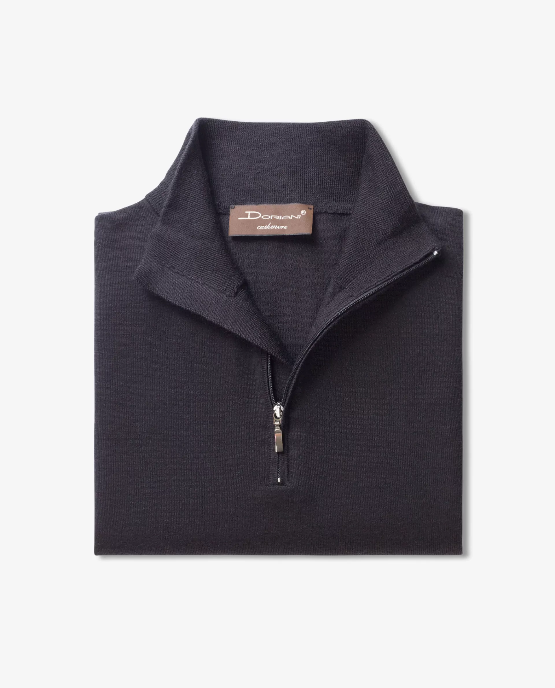 Hot Dunne Trui Met Rits Mannen Knitwear