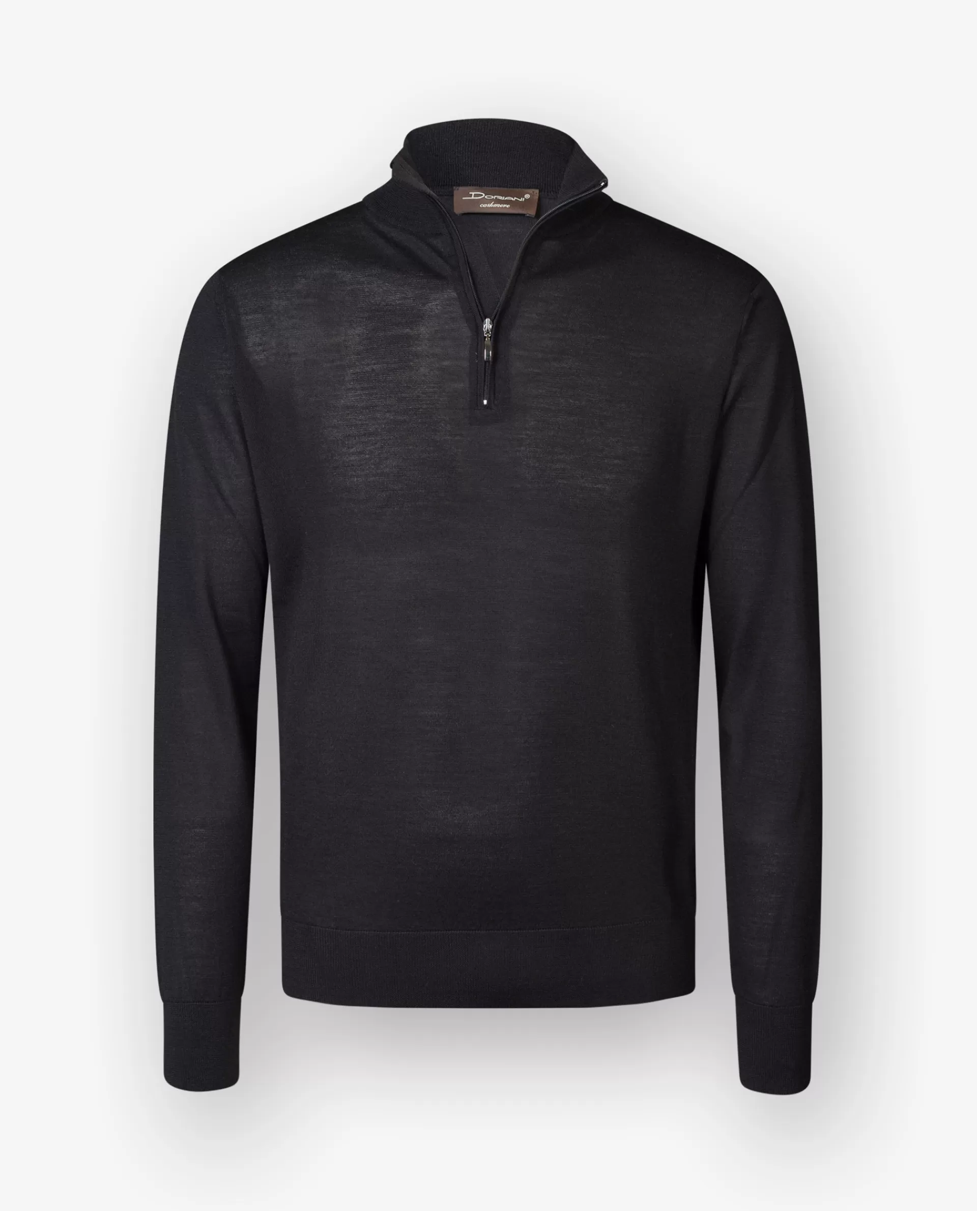 Hot Dunne Trui Met Rits Mannen Knitwear