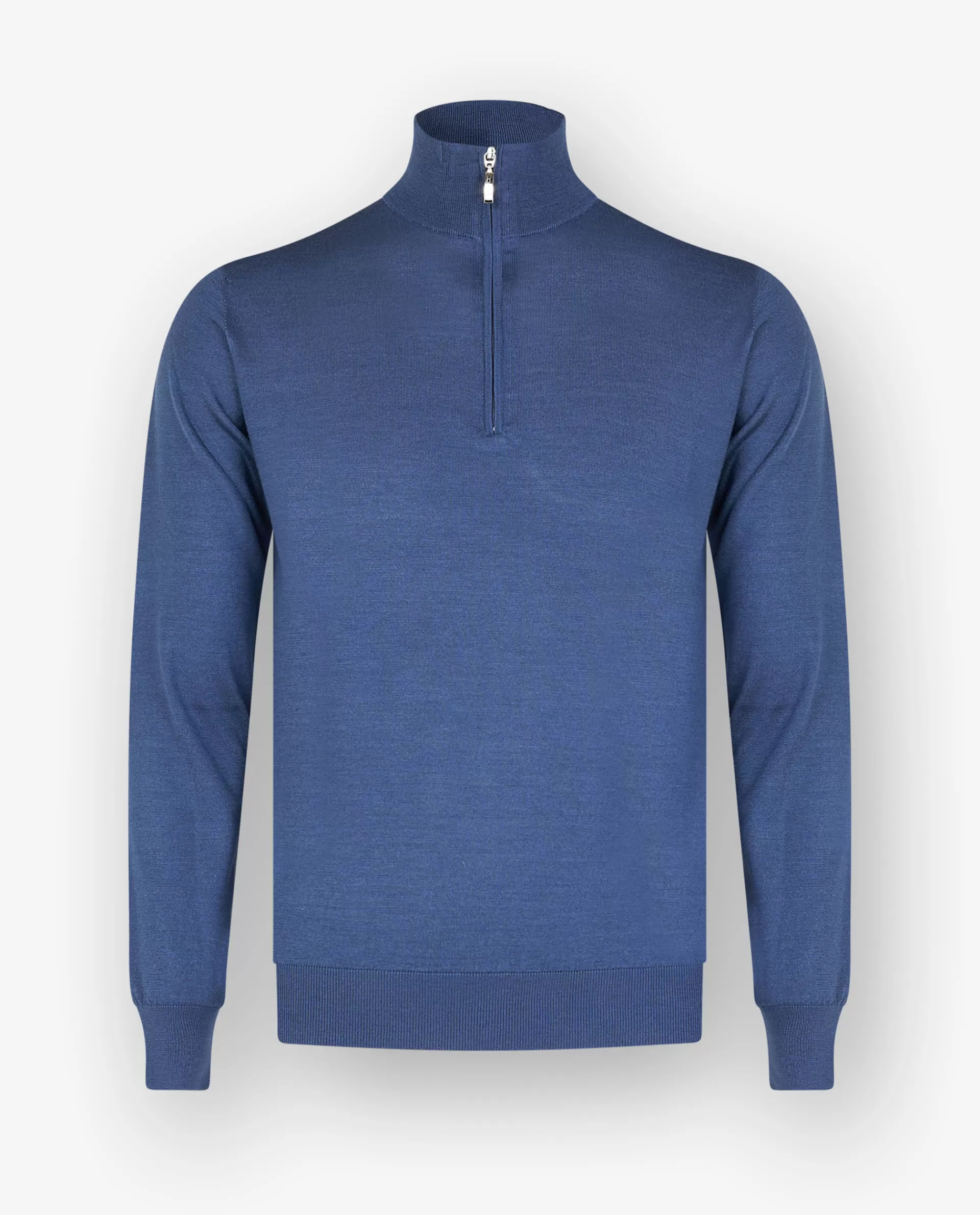 Outlet Dunne Trui Met Rits Mannen Knitwear