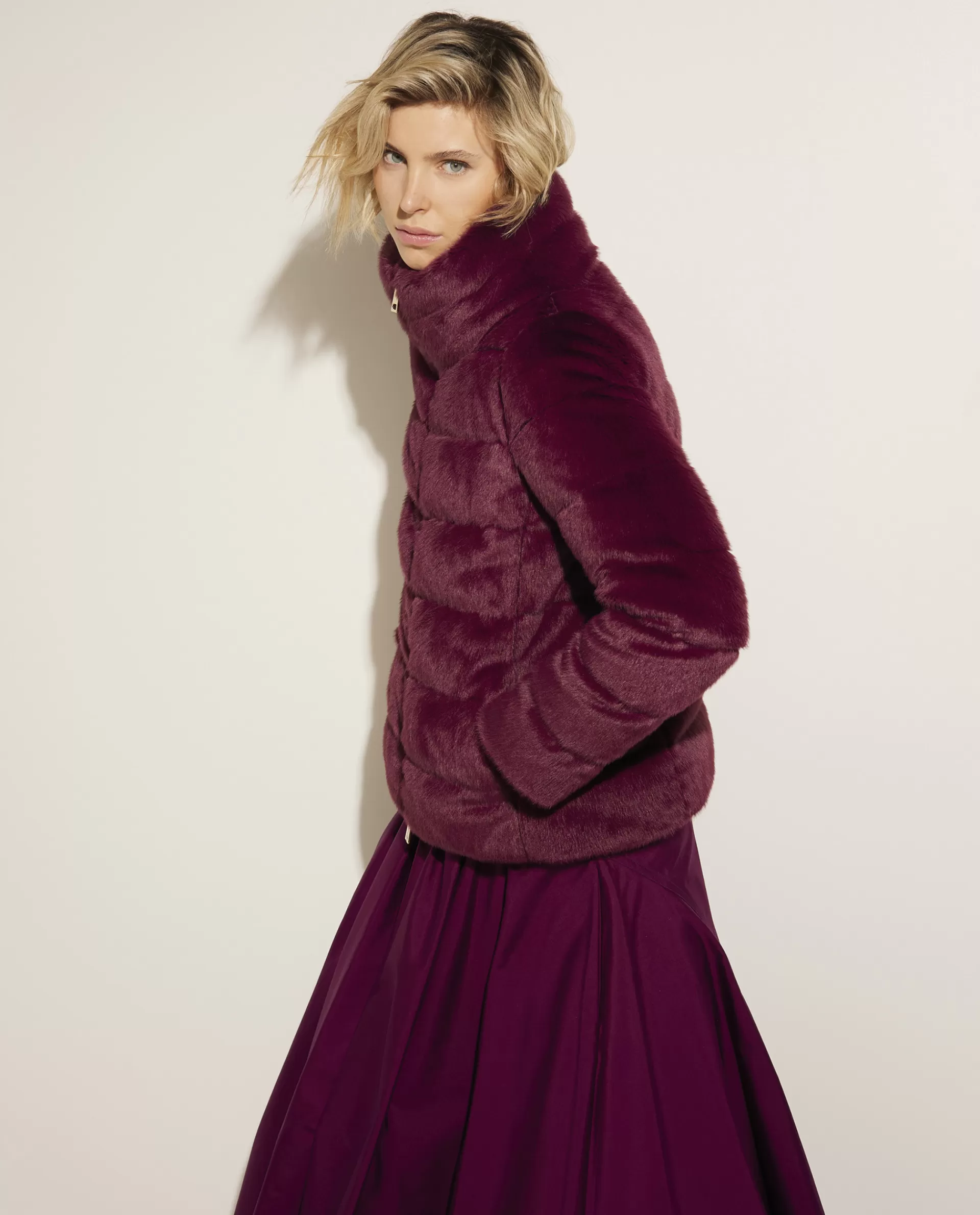 Best Sale Faux Fur Jasje Vrouwen Jassen