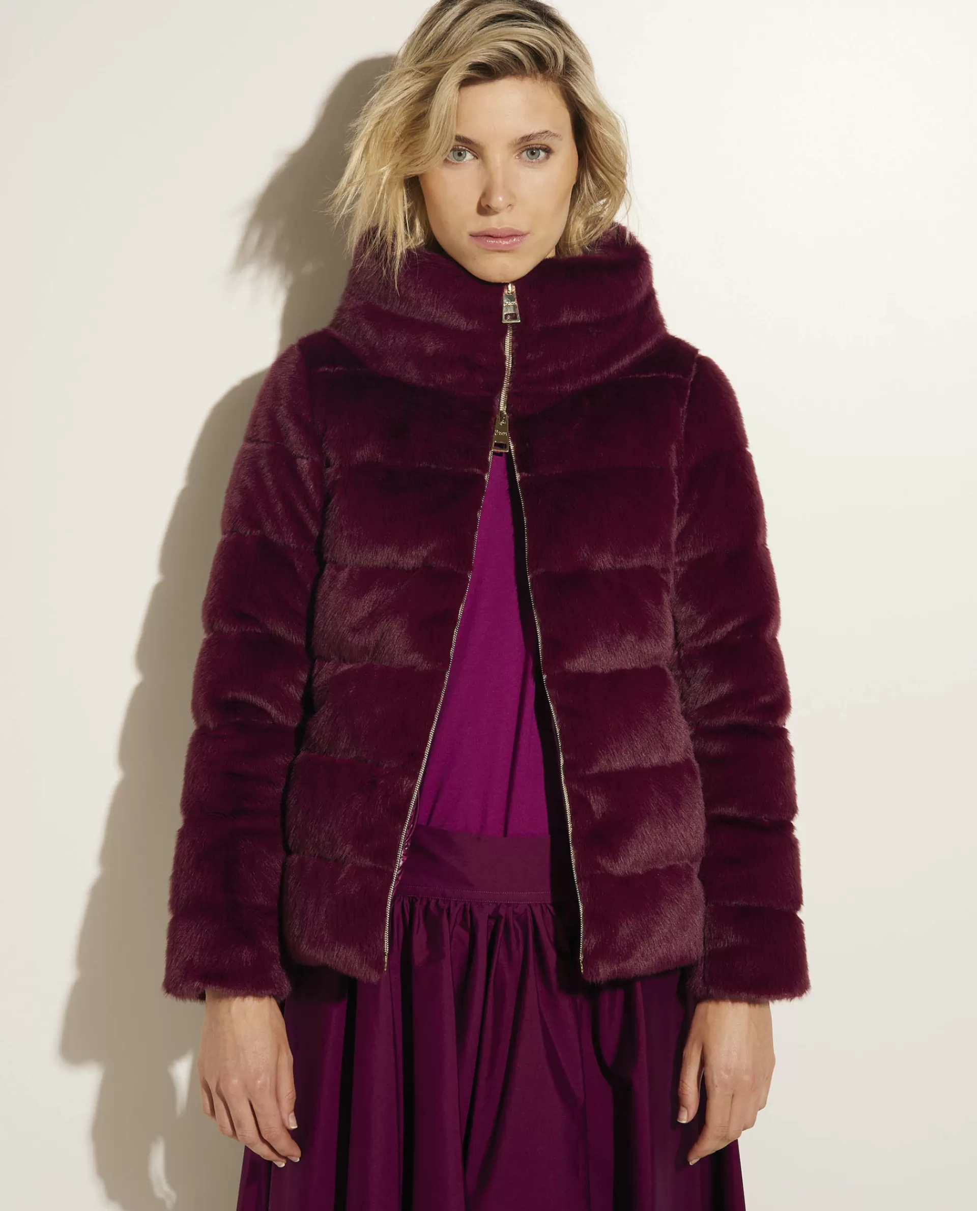 Best Sale Faux Fur Jasje Vrouwen Jassen