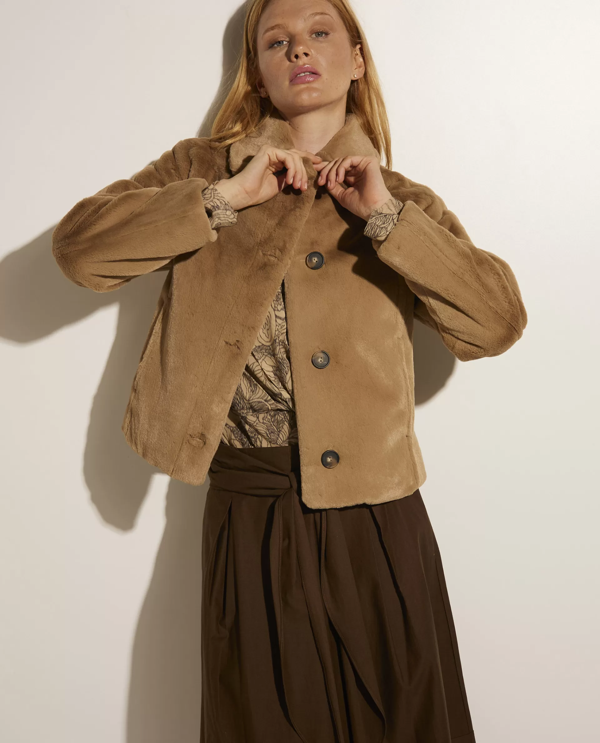 Flash Sale Faux Fur Jasje Vrouwen Jassen