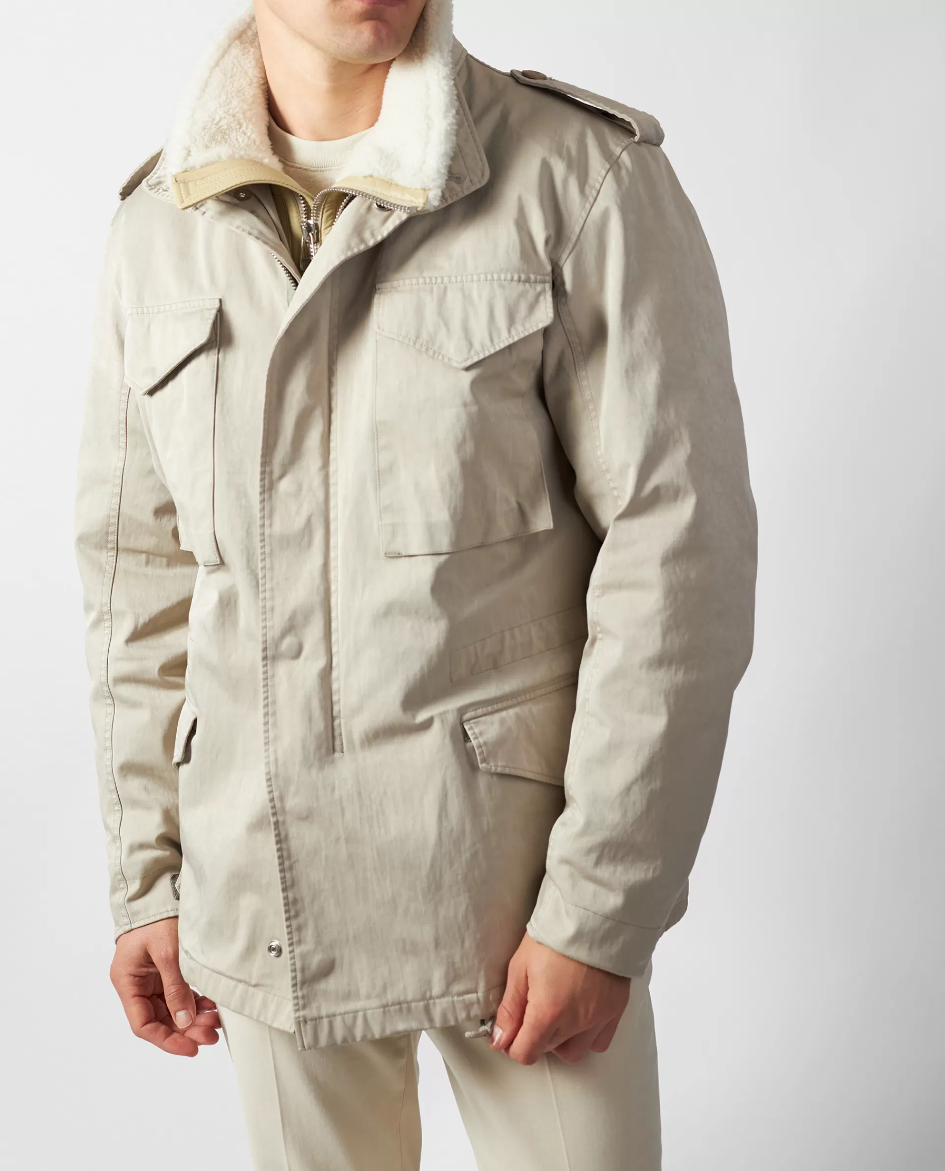 Store Field Jacket Mannen Jassen