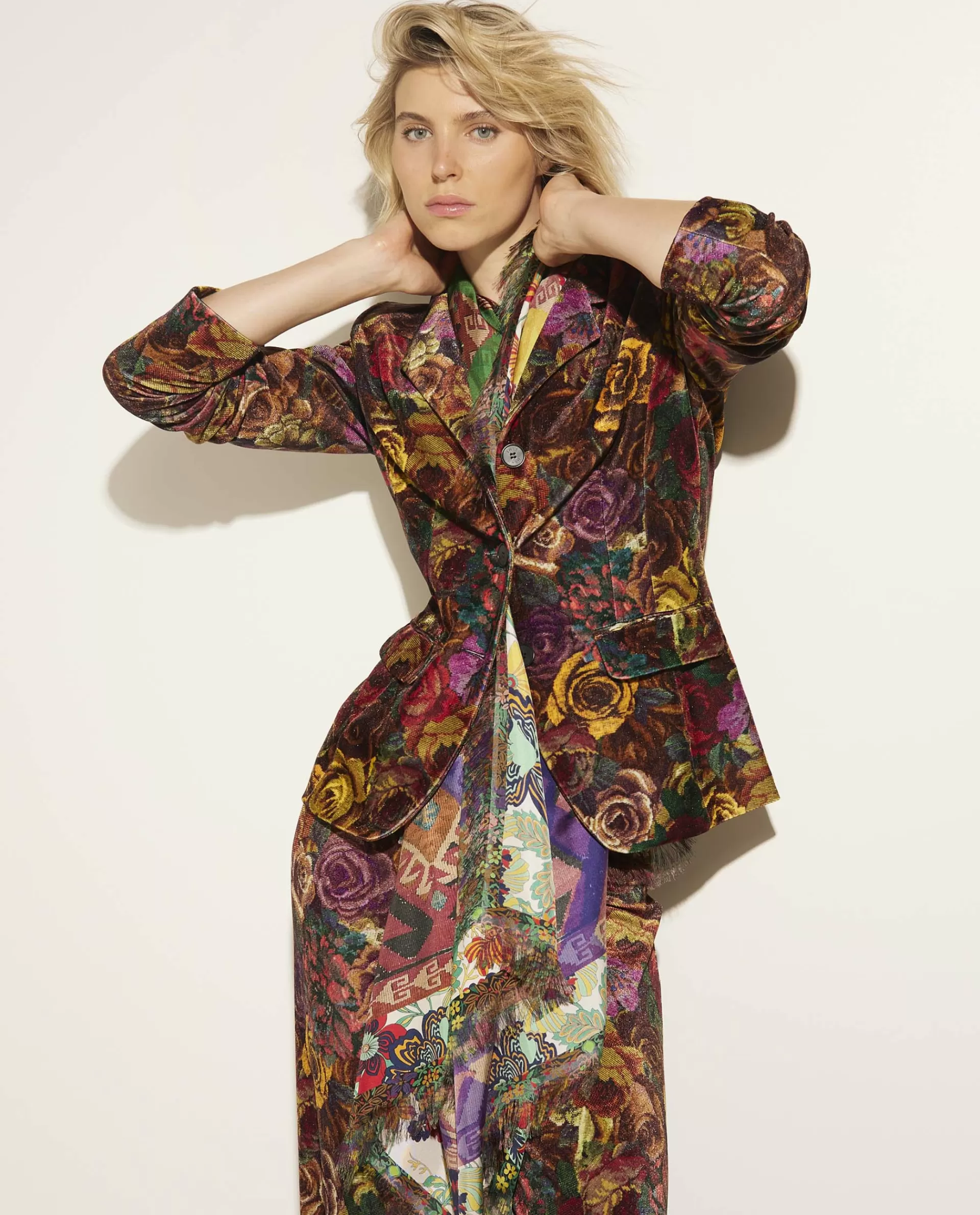 Best Sale Fluwelen Blazer Vrouwen Blazers