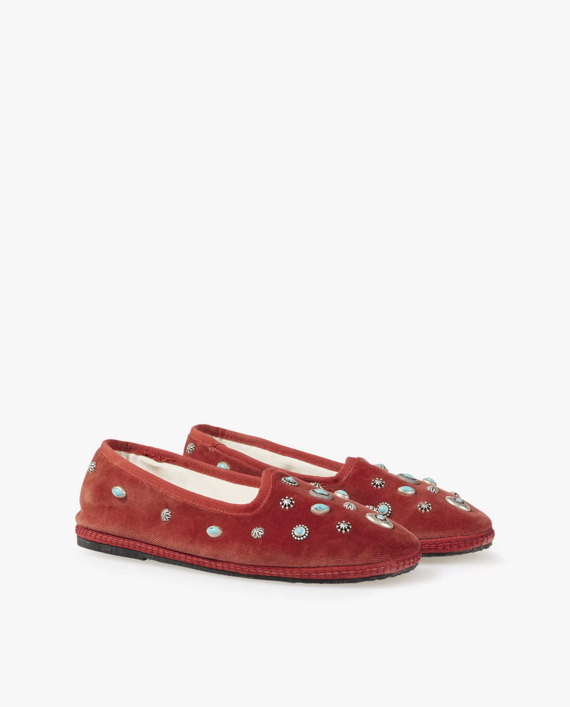 Clearance Fluwelen Instappers Vrouwen Schoenen
