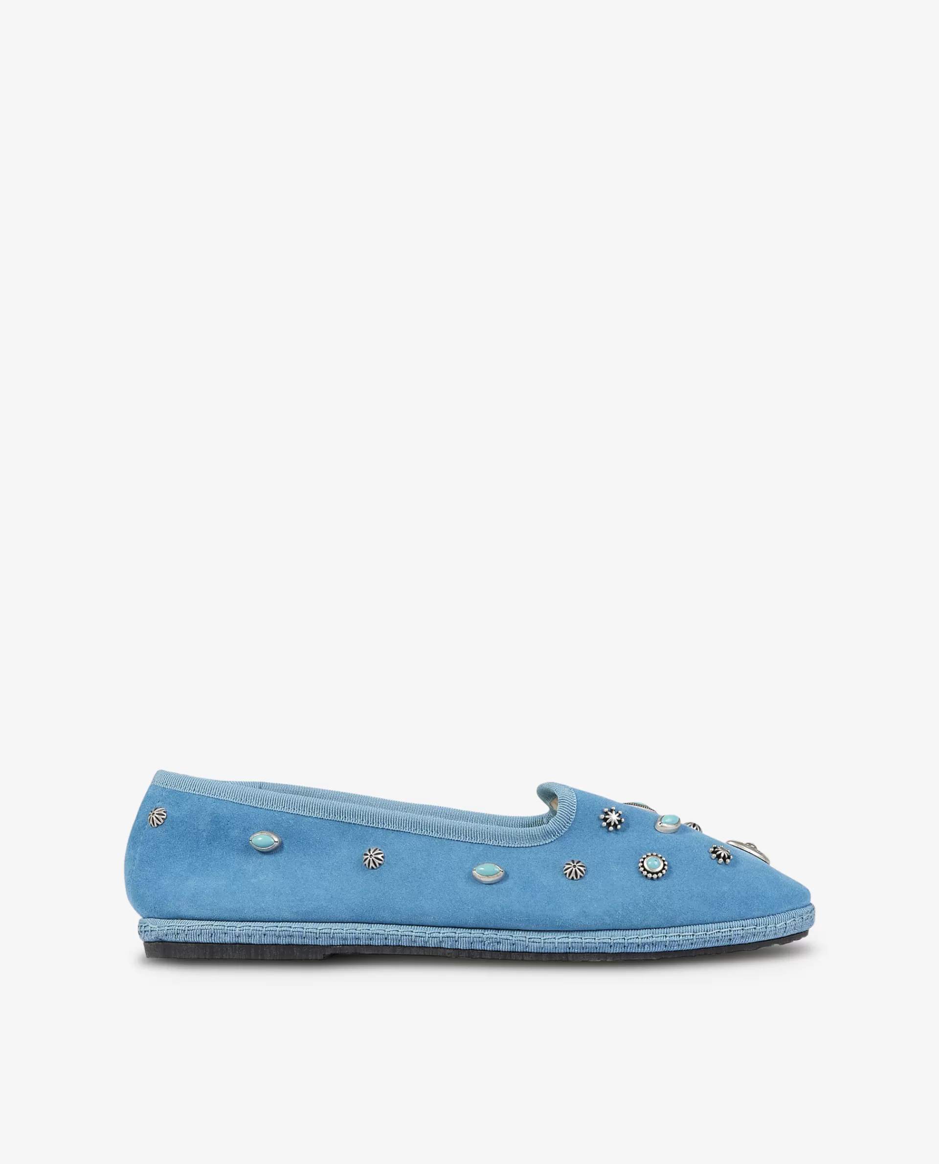 Outlet Fluwelen Instappers Vrouwen Schoenen
