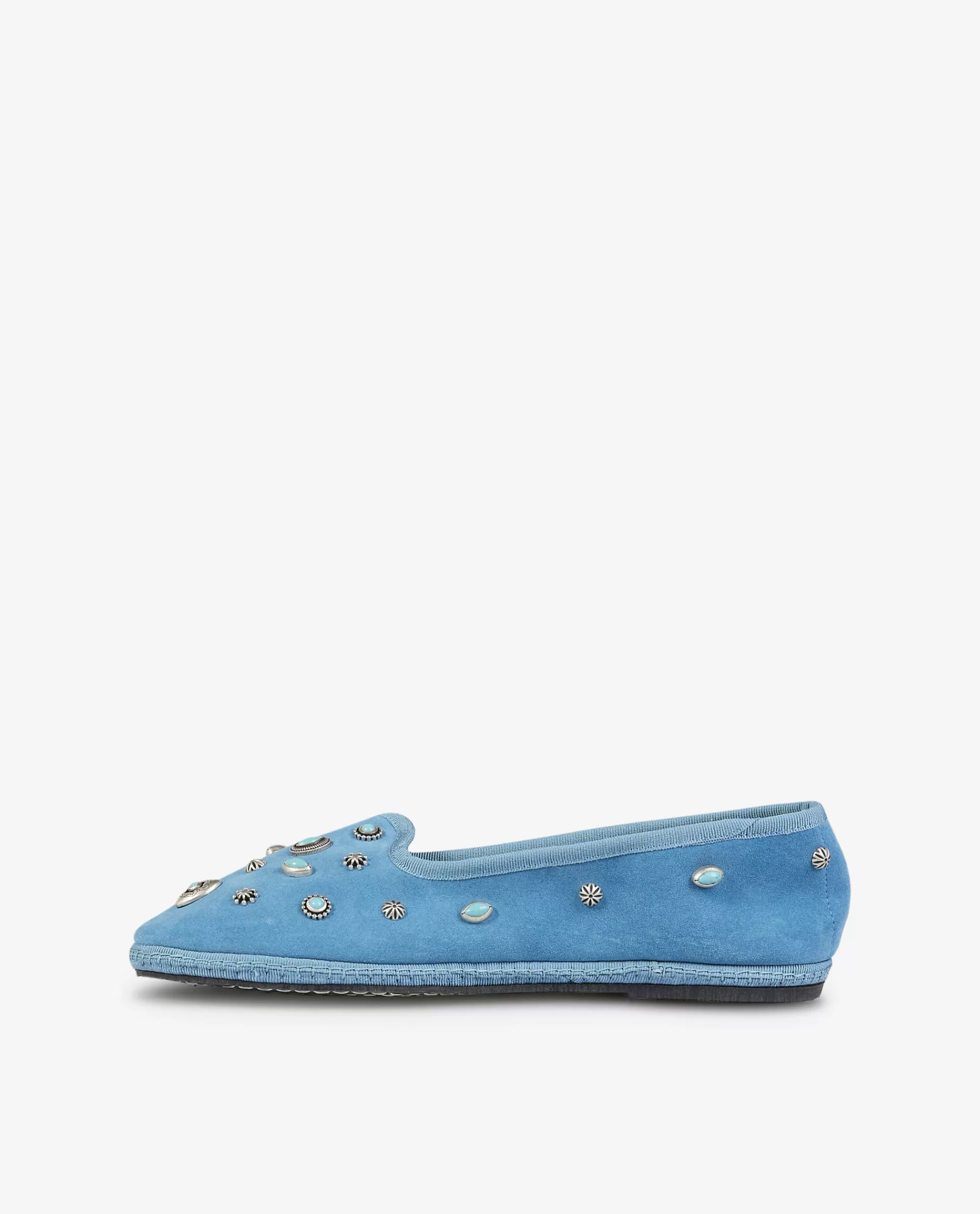 Outlet Fluwelen Instappers Vrouwen Schoenen