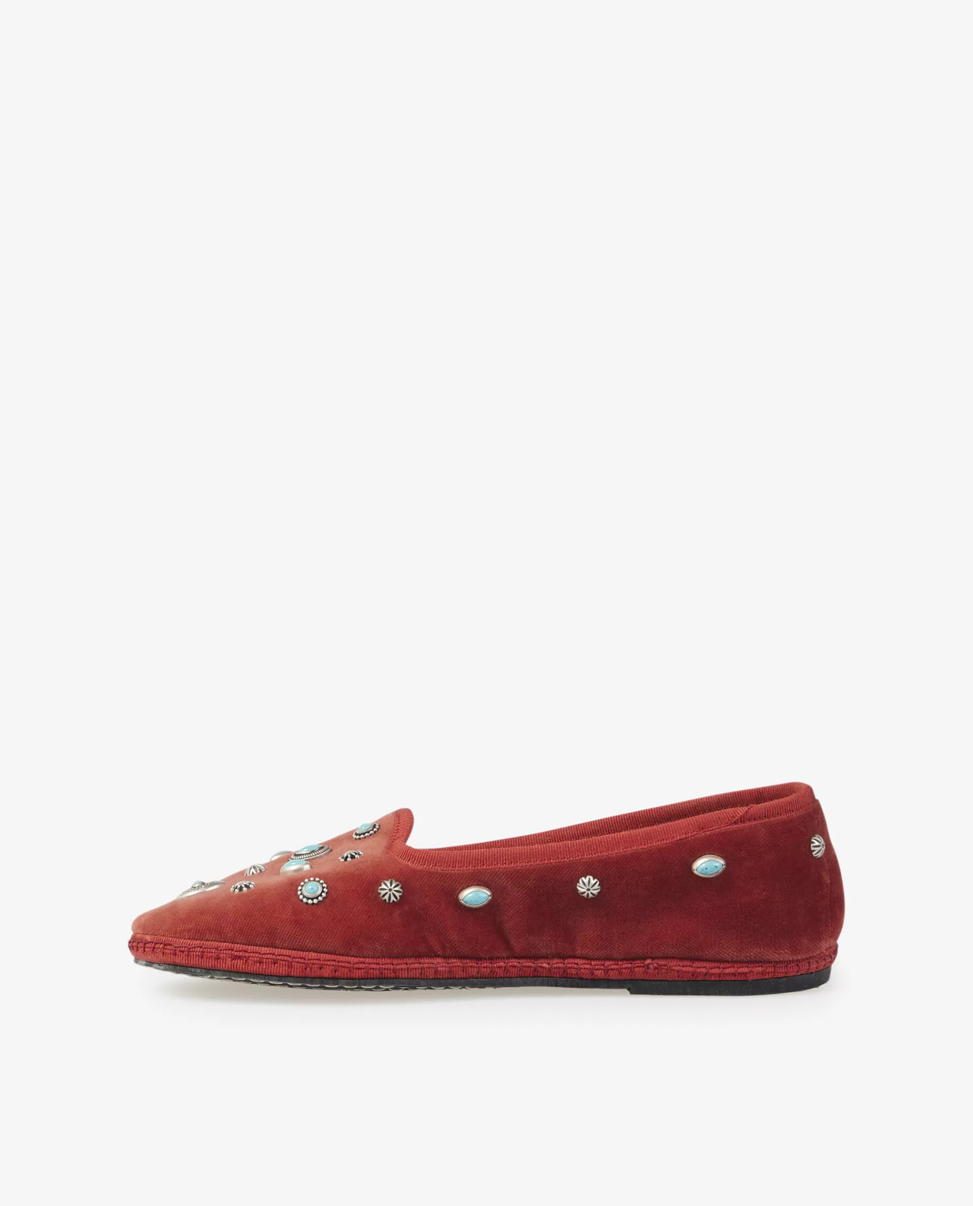 Clearance Fluwelen Instappers Vrouwen Schoenen