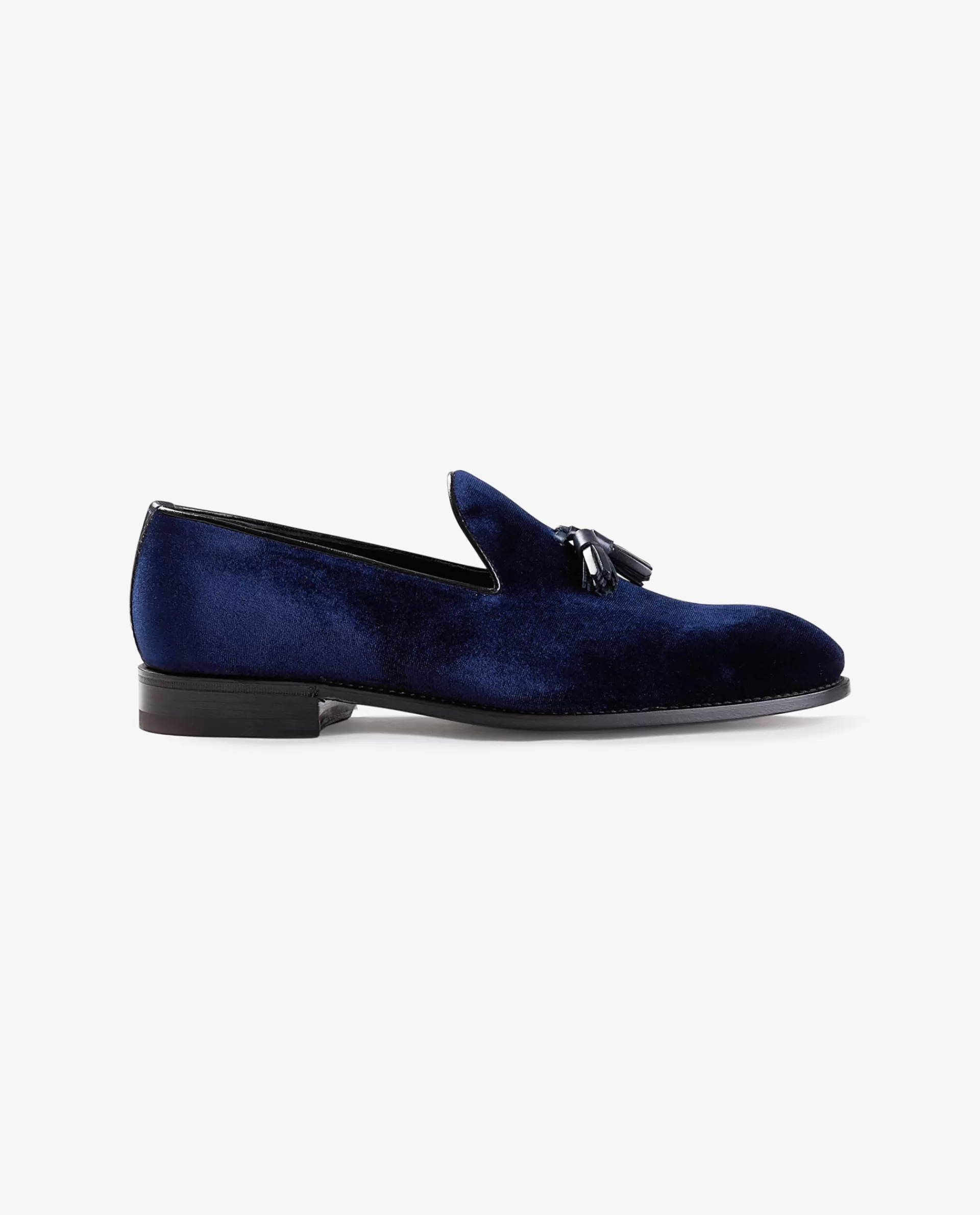 Outlet Fluwelen Tassel Loafers Mannen Schoenen