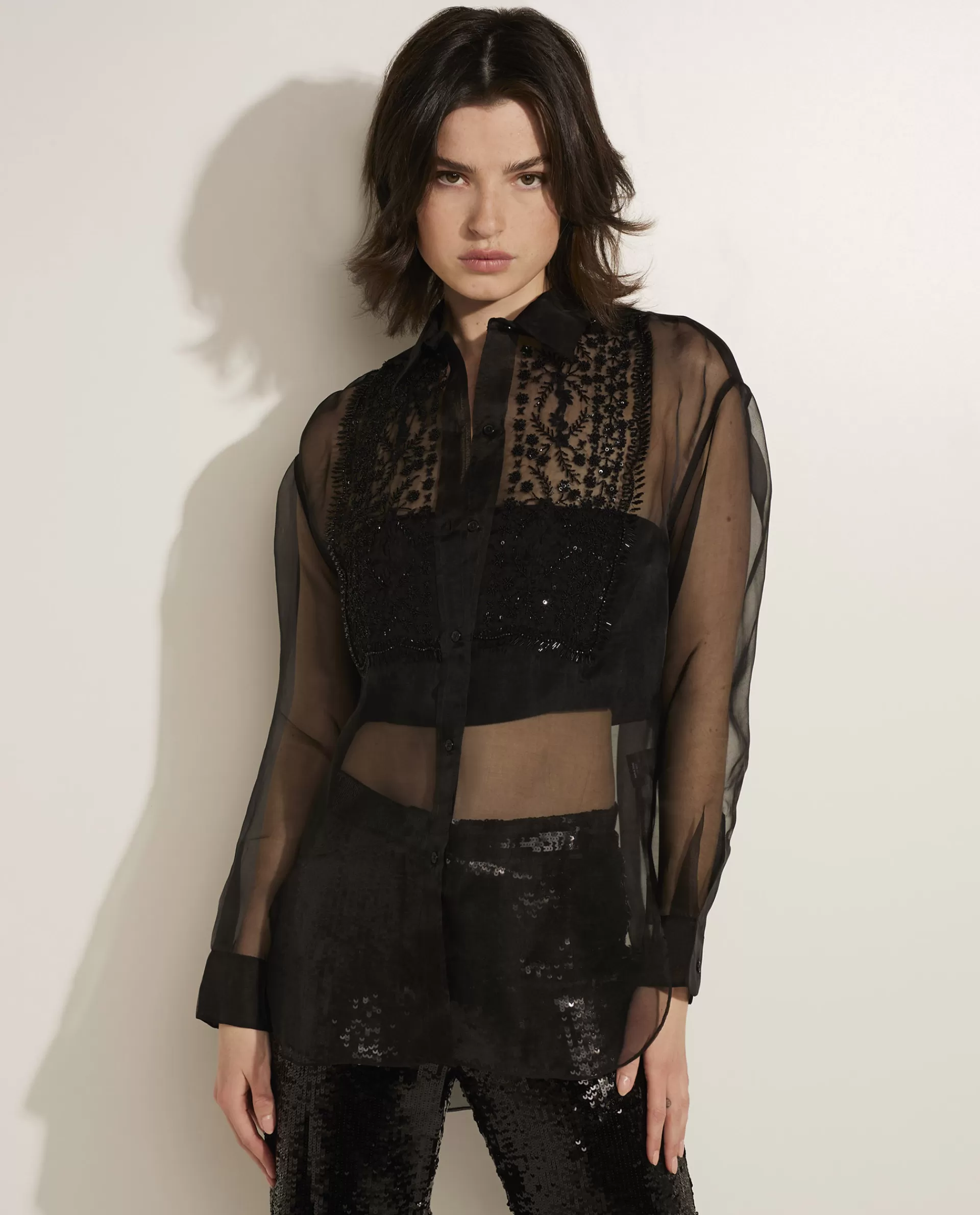 Shop Geborduurde Blouse Vrouwen Blouses