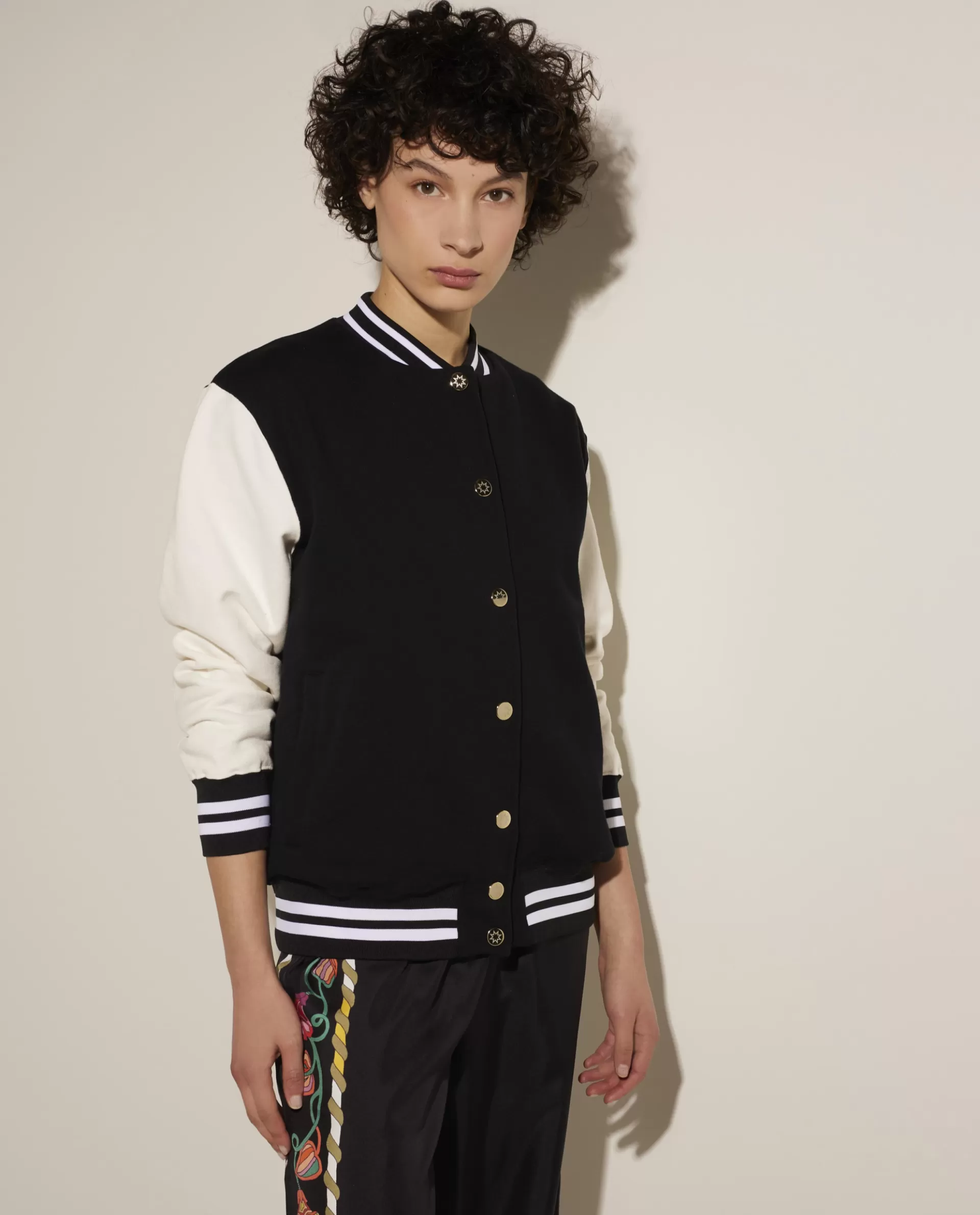 Cheap Geborduurde Varsitybomber Vrouwen Jasjes