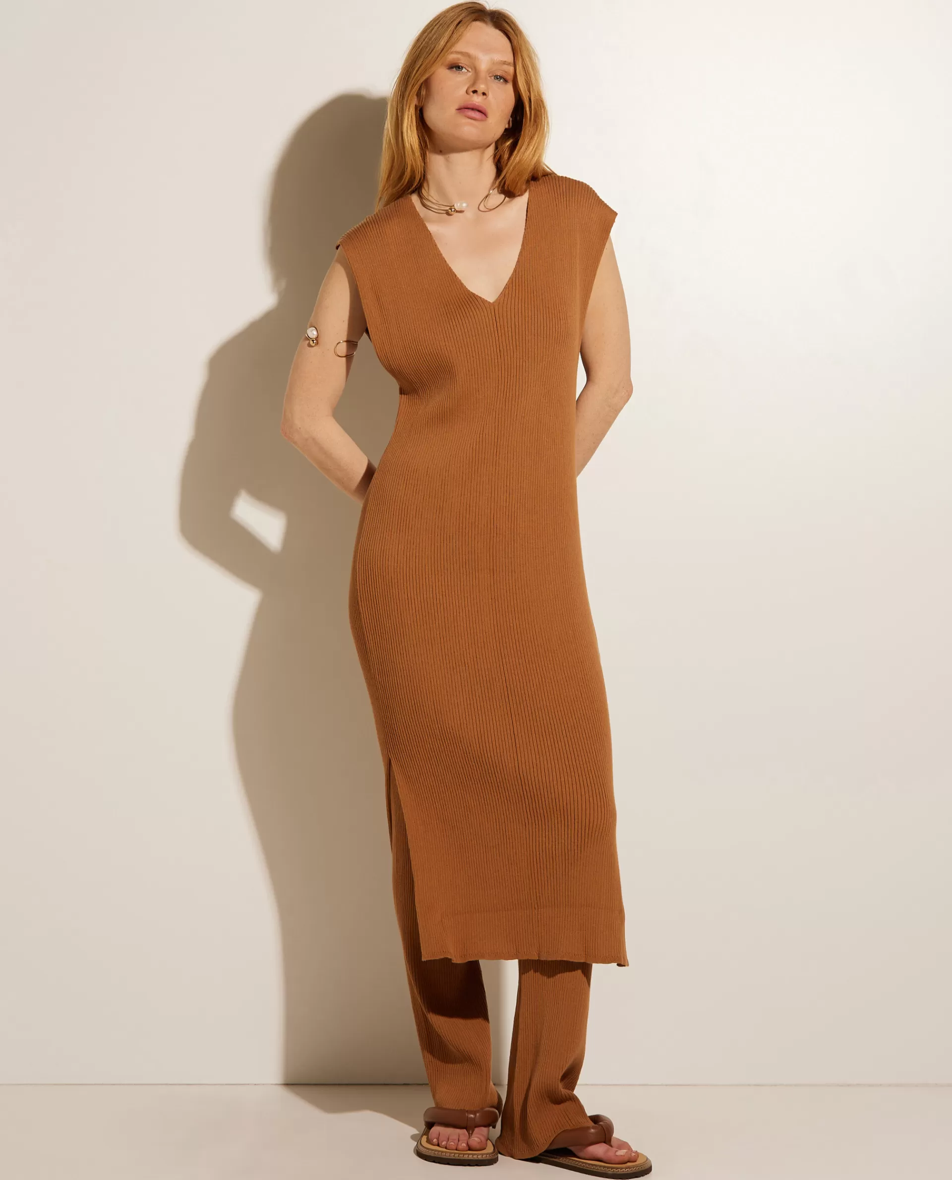 Online Gebreide Jurk Vrouwen Knitwear