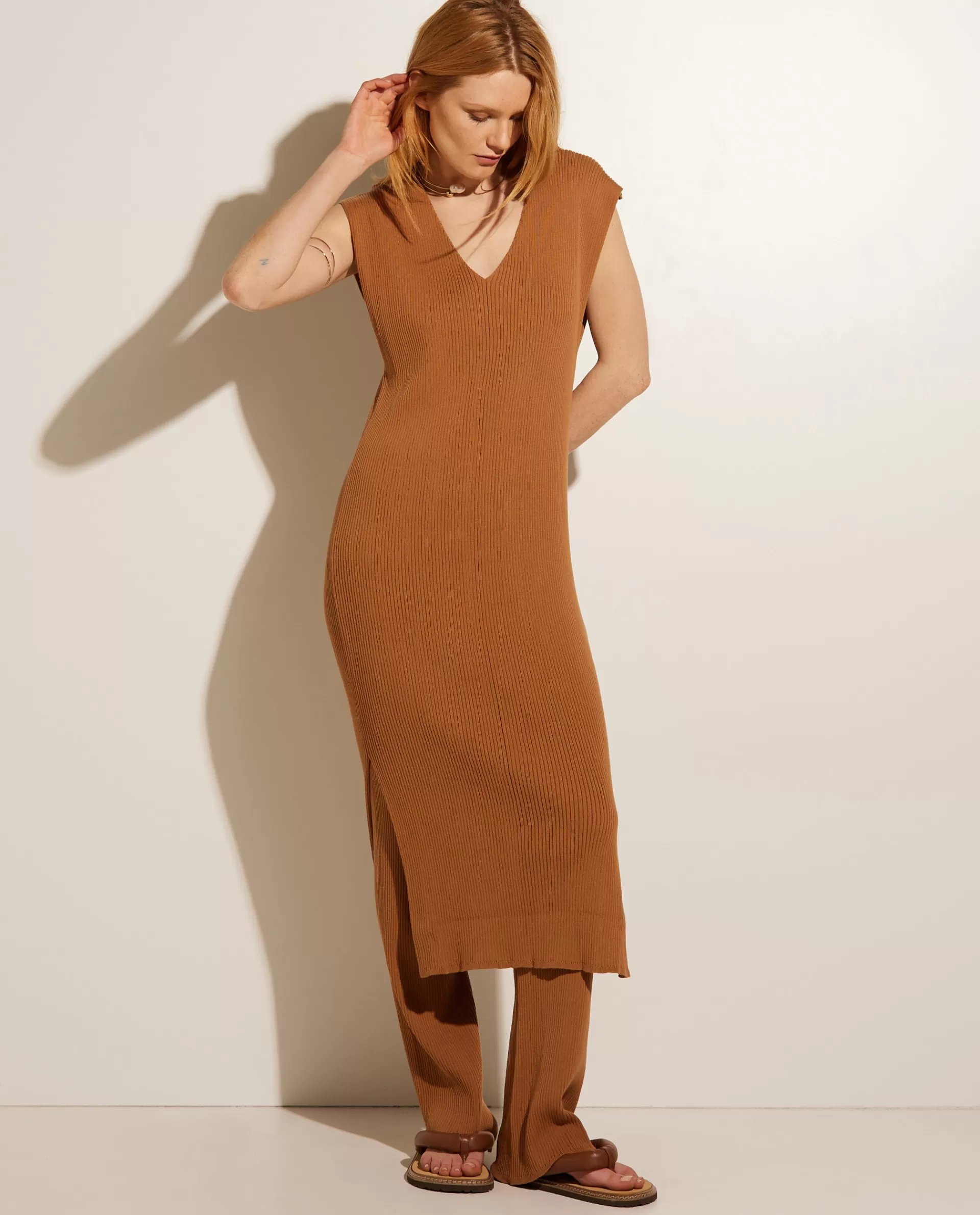 Online Gebreide Jurk Vrouwen Knitwear