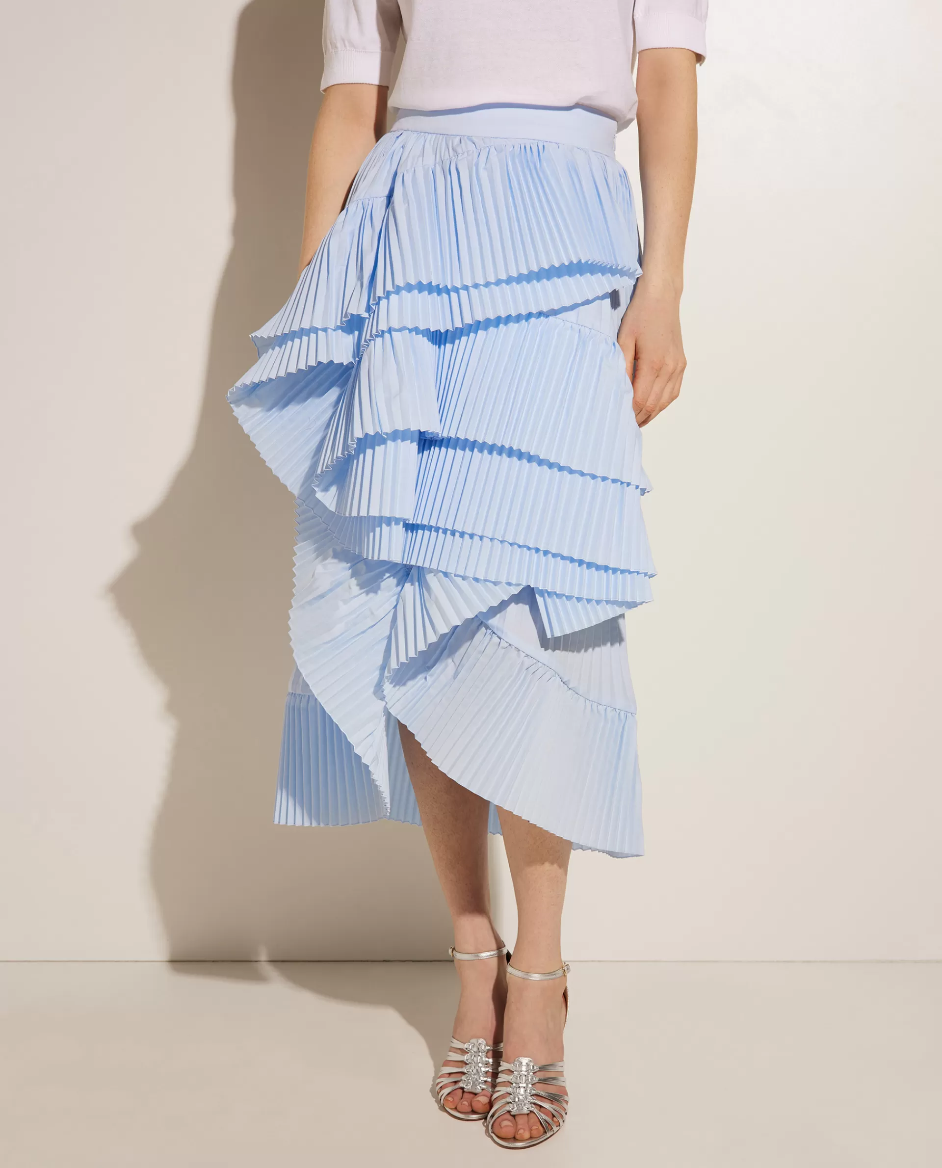 Fashion Gedrapeerde Rok Vrouwen Rokken