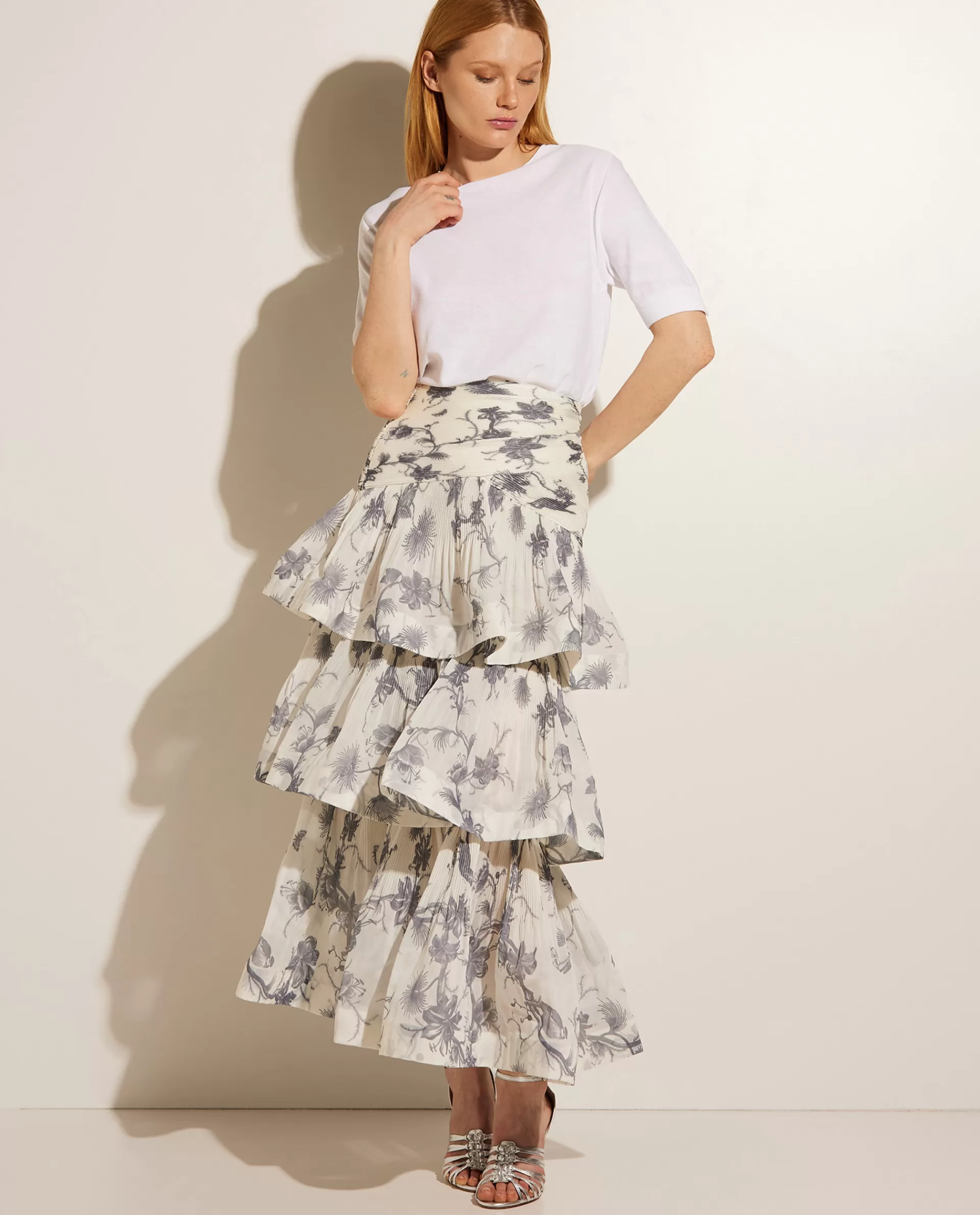 Shop Geplooide Midi Rok Vrouwen Rokken