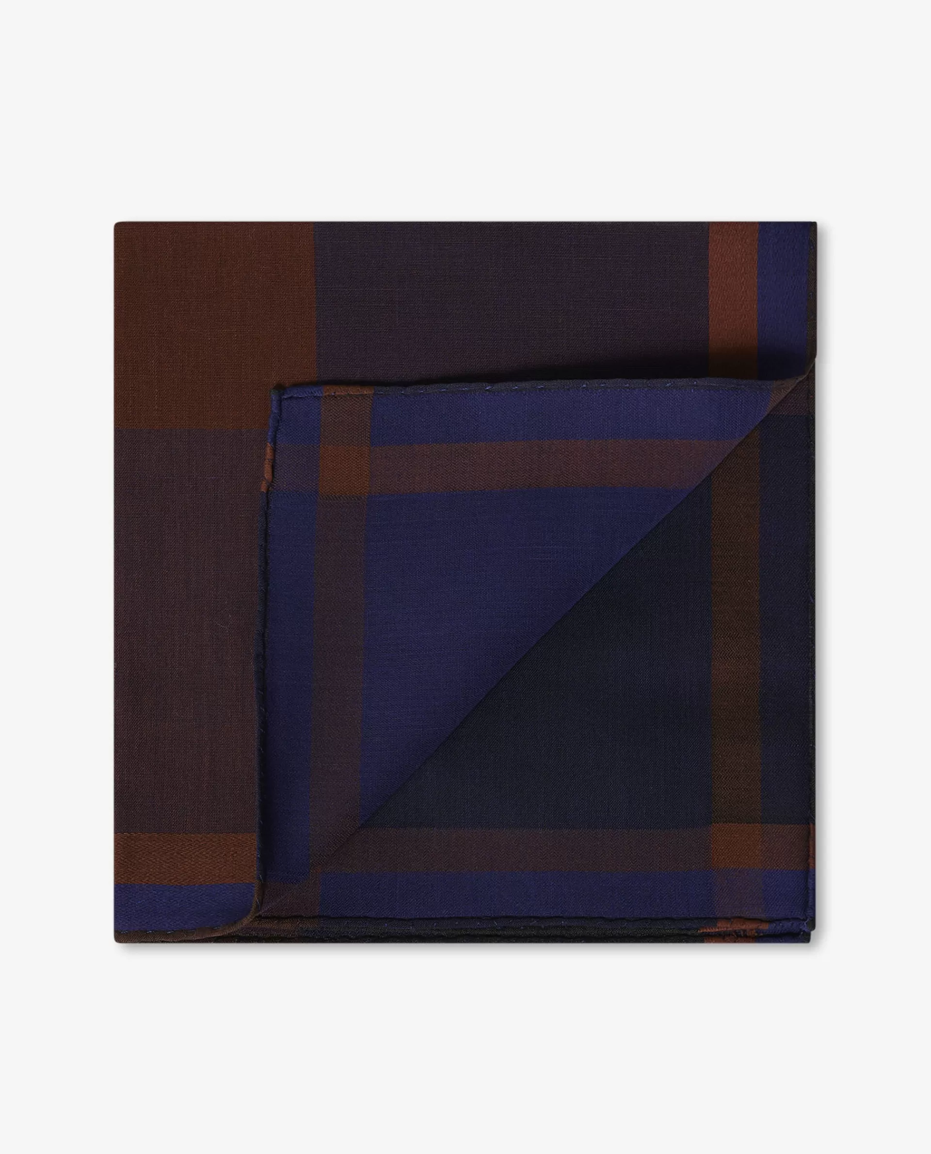 Outlet Geruit Pochet Mannen Pochettes