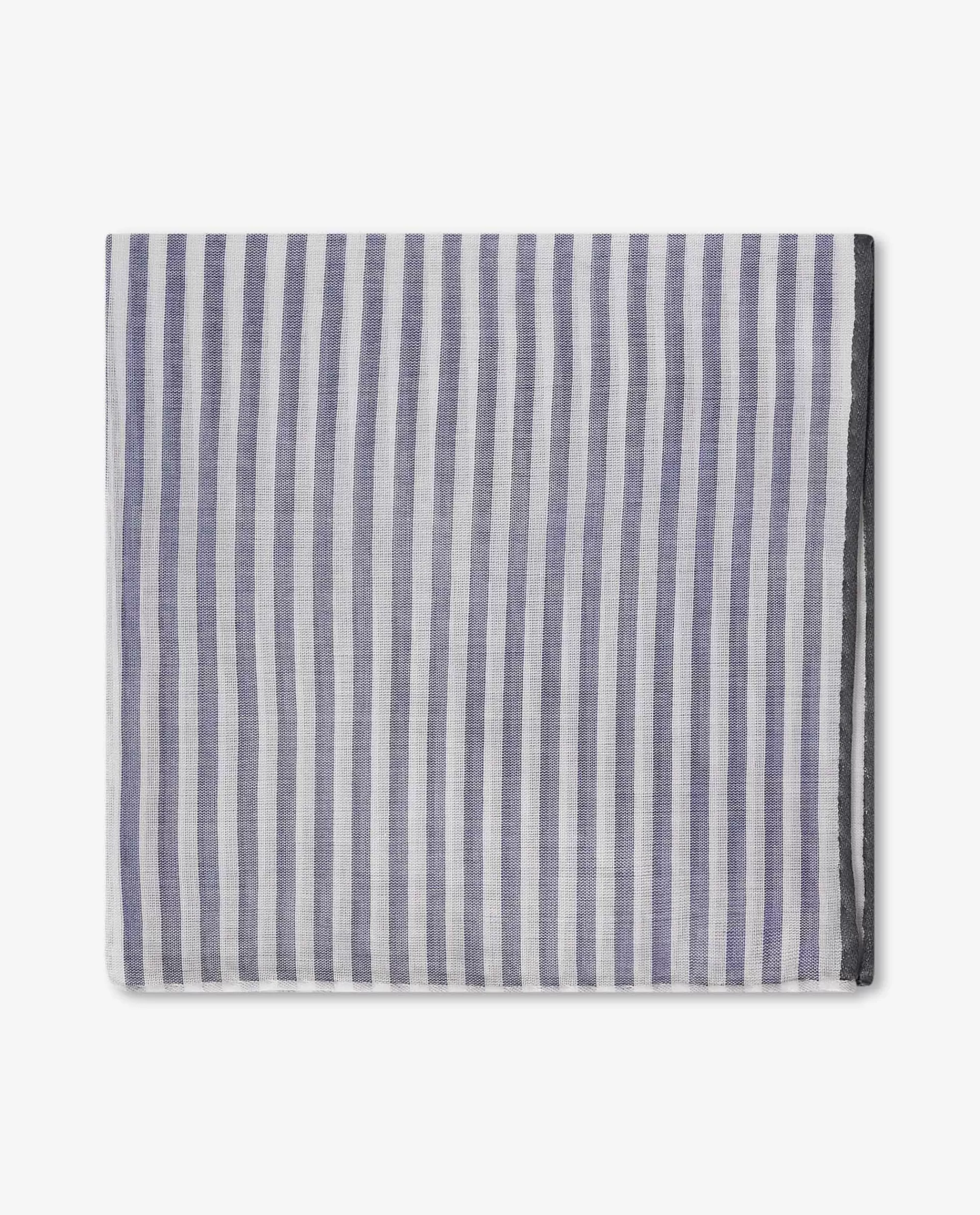 Store Gestreept Pochet Mannen Pochettes