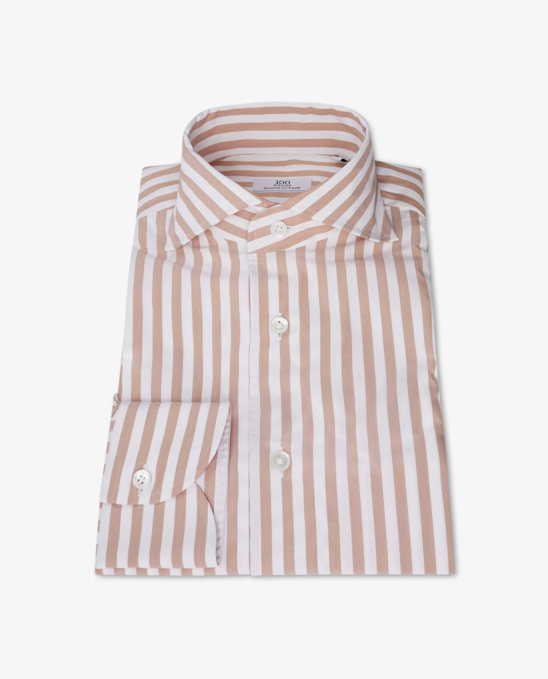 Online Gestreept Shirt Mannen Shirts