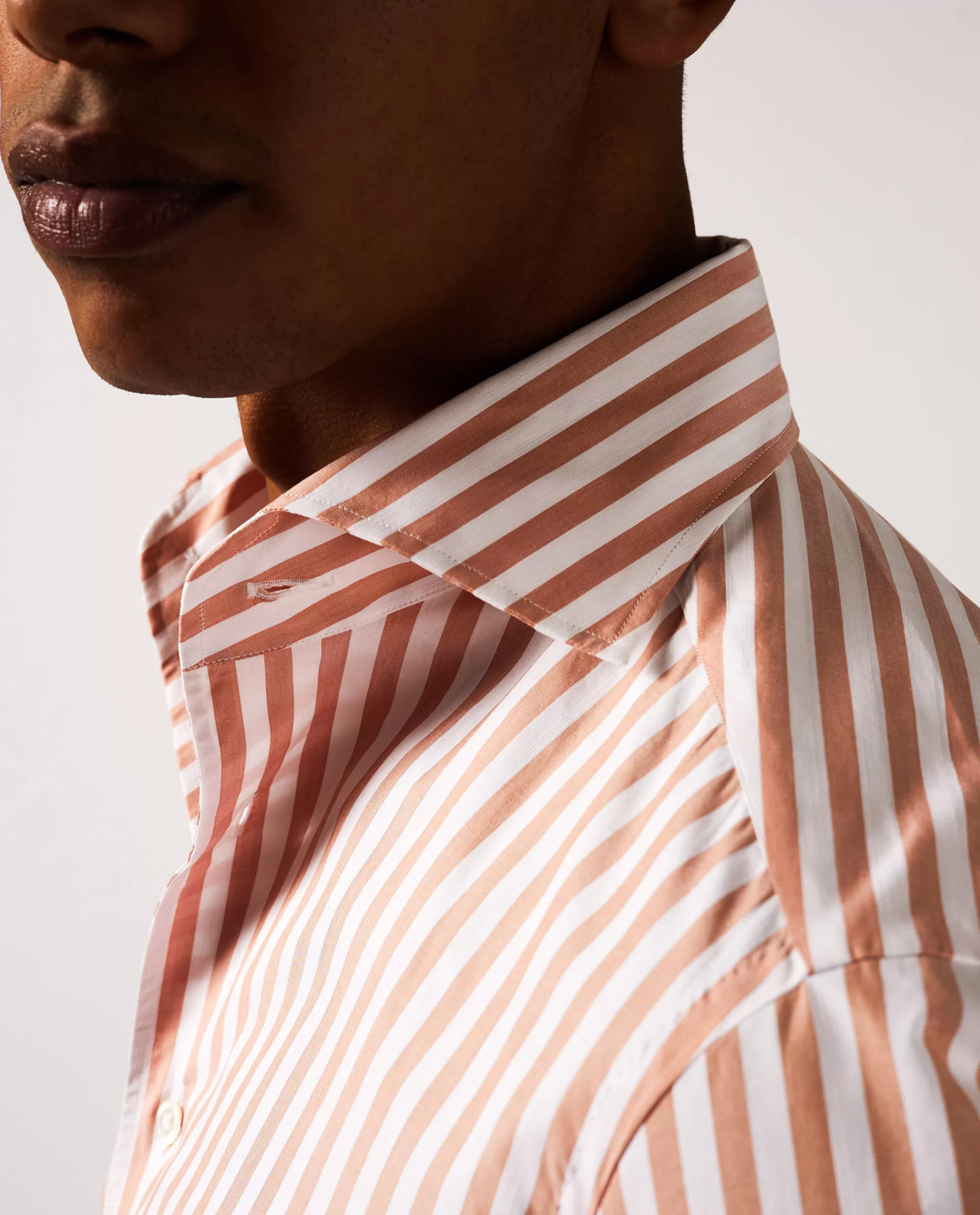 Online Gestreept Shirt Mannen Shirts