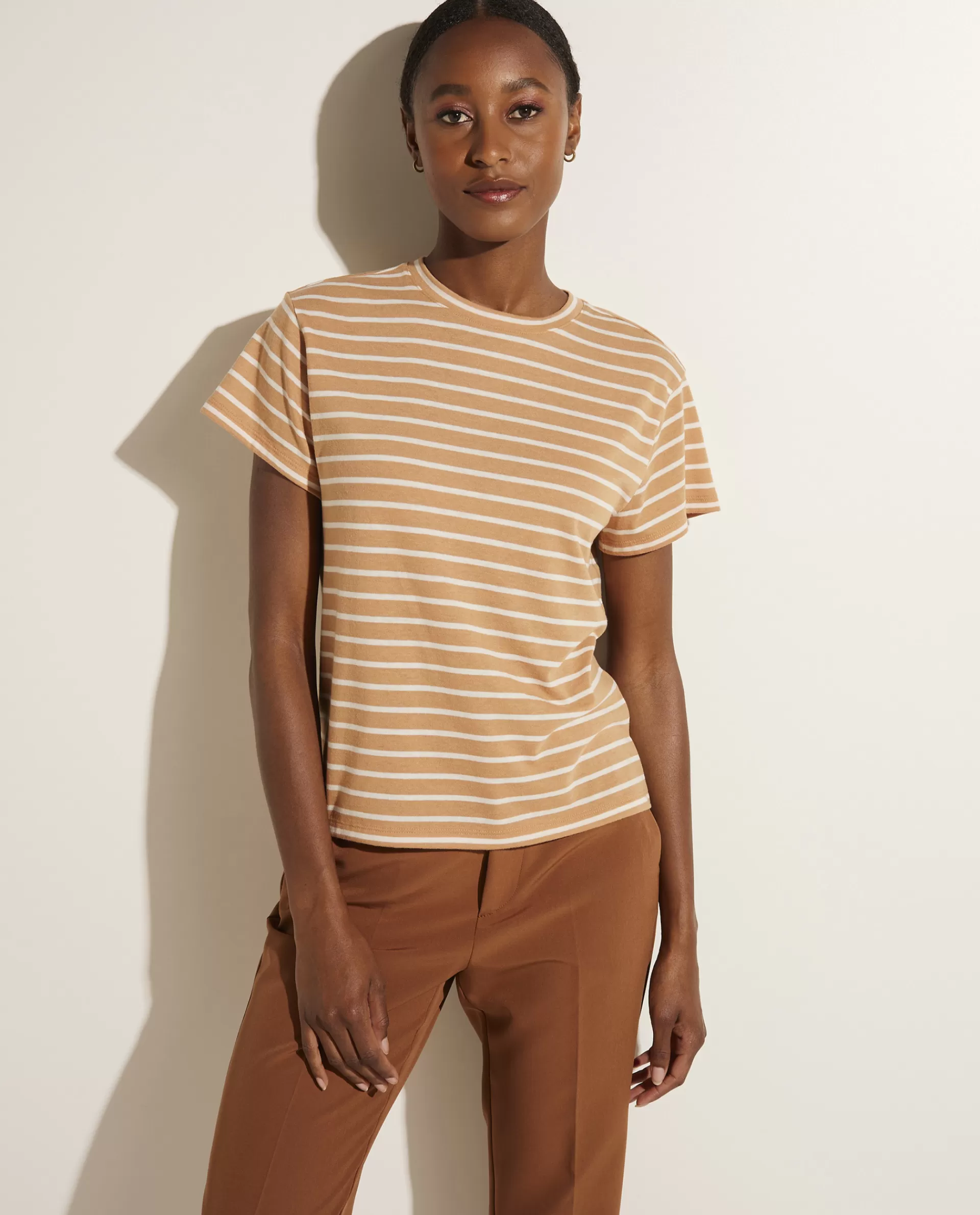 Sale Gestreept T-Shirt Vrouwen Tops