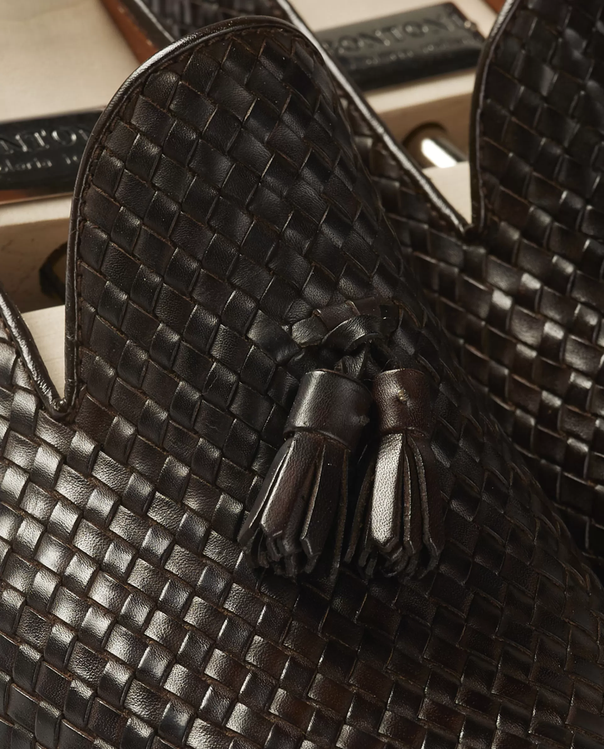 Shop Gevlochten Conte Max Ii Tassel Loafer Mannen Schoenen