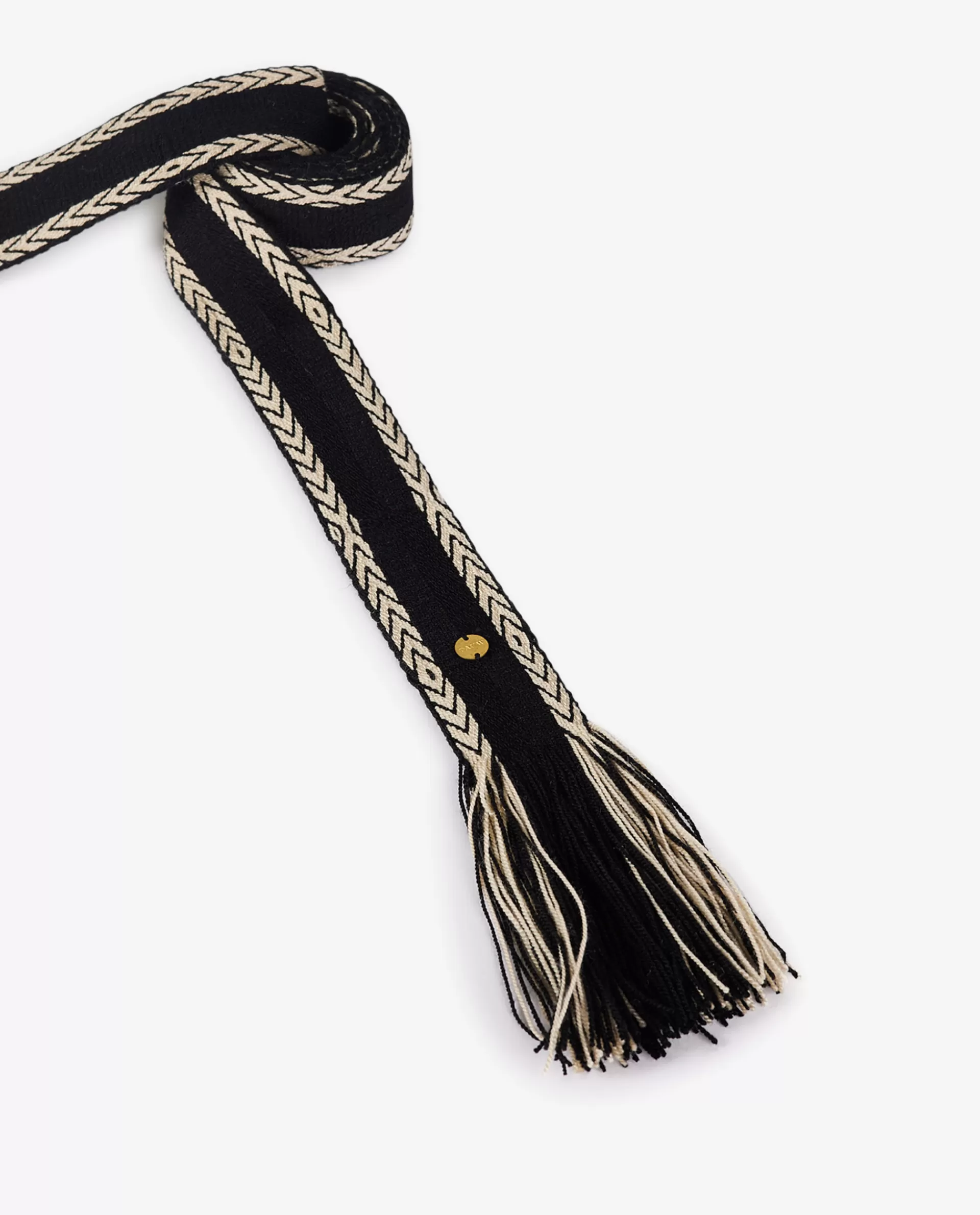 Sale Geweven Riem Met Franjes Vrouwen Accessoires