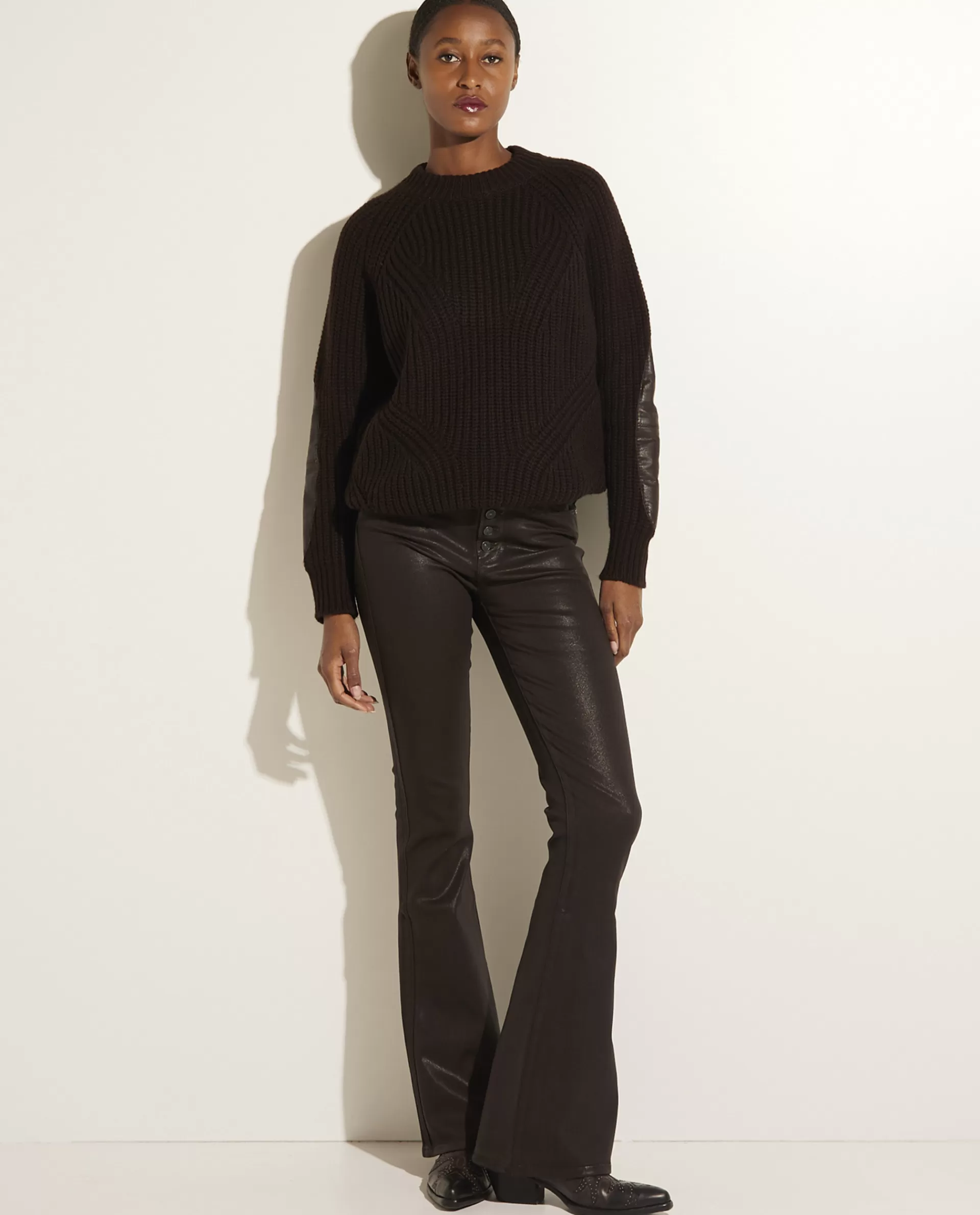 Discount High-Rise Bootcut Jeans Vrouwen Broeken