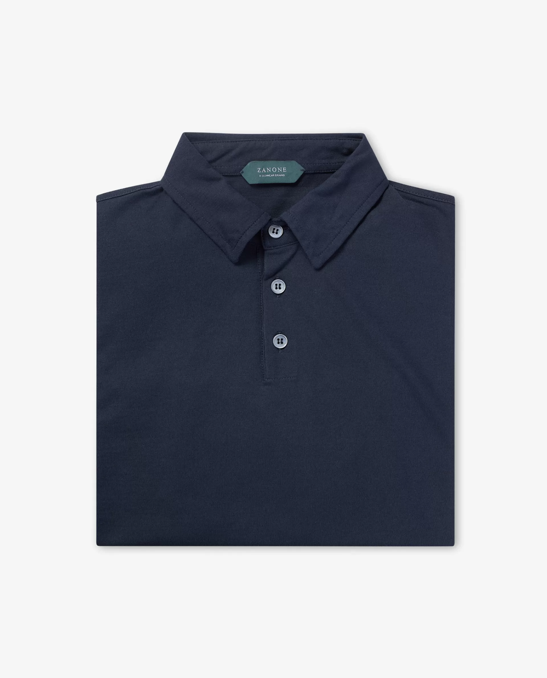Online Ice Cotton Lange Mouw Polo Mannen Polo