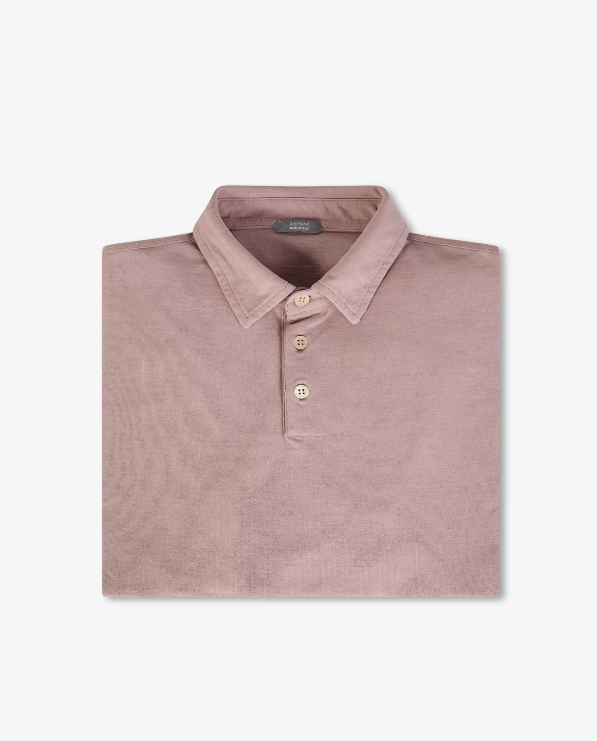 Flash Sale Ice Cotton Lange Mouw Polo Mannen Polo