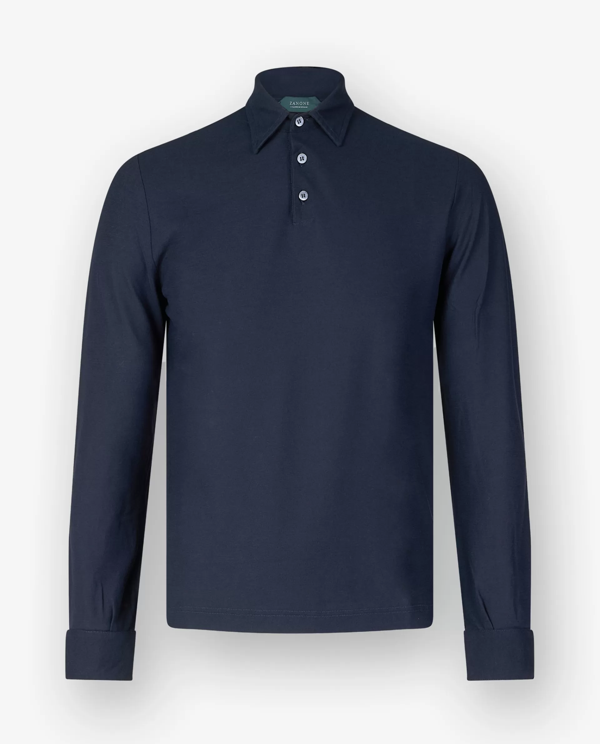 Online Ice Cotton Lange Mouw Polo Mannen Polo