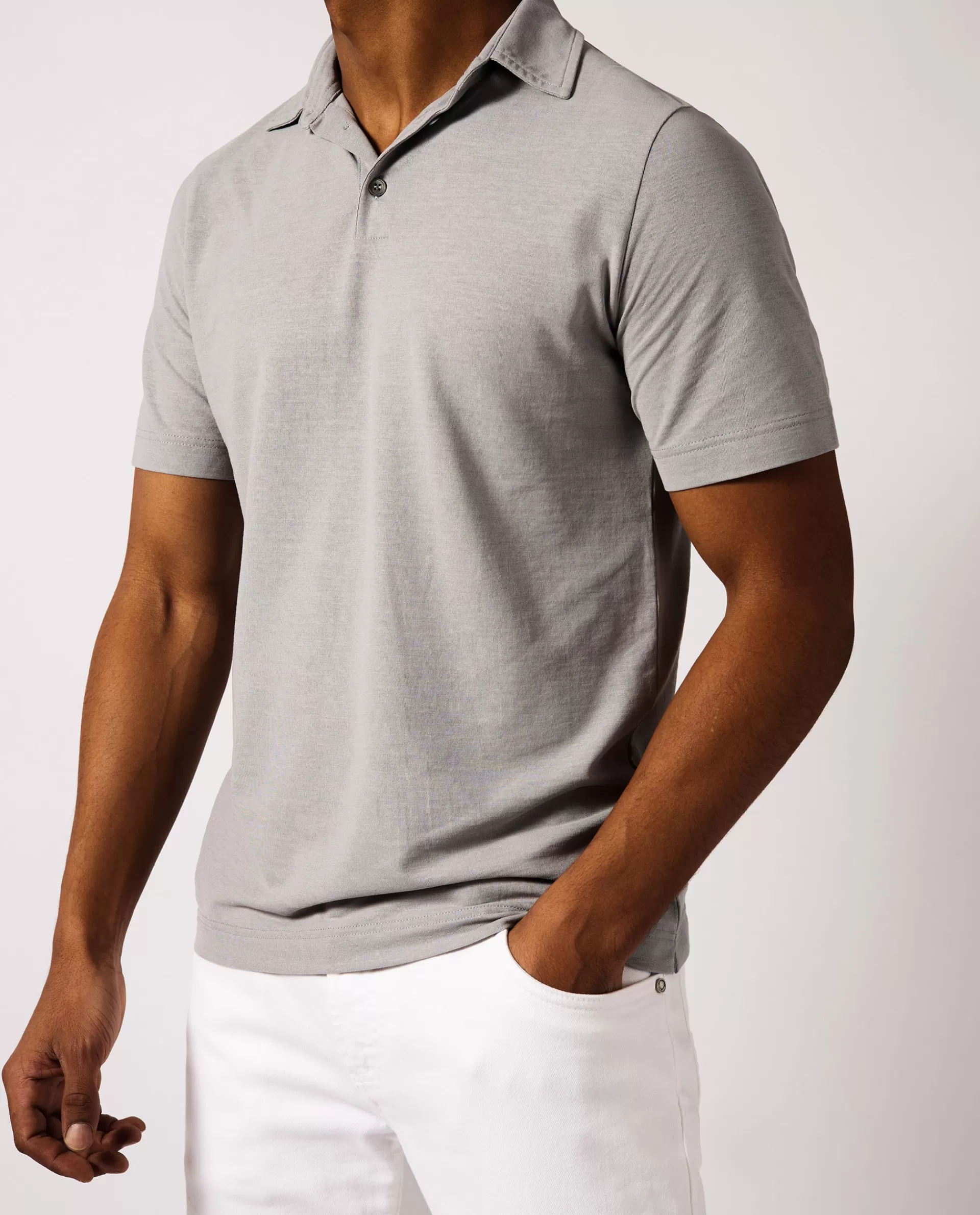 New Ice Cotton Polo Mannen Polo