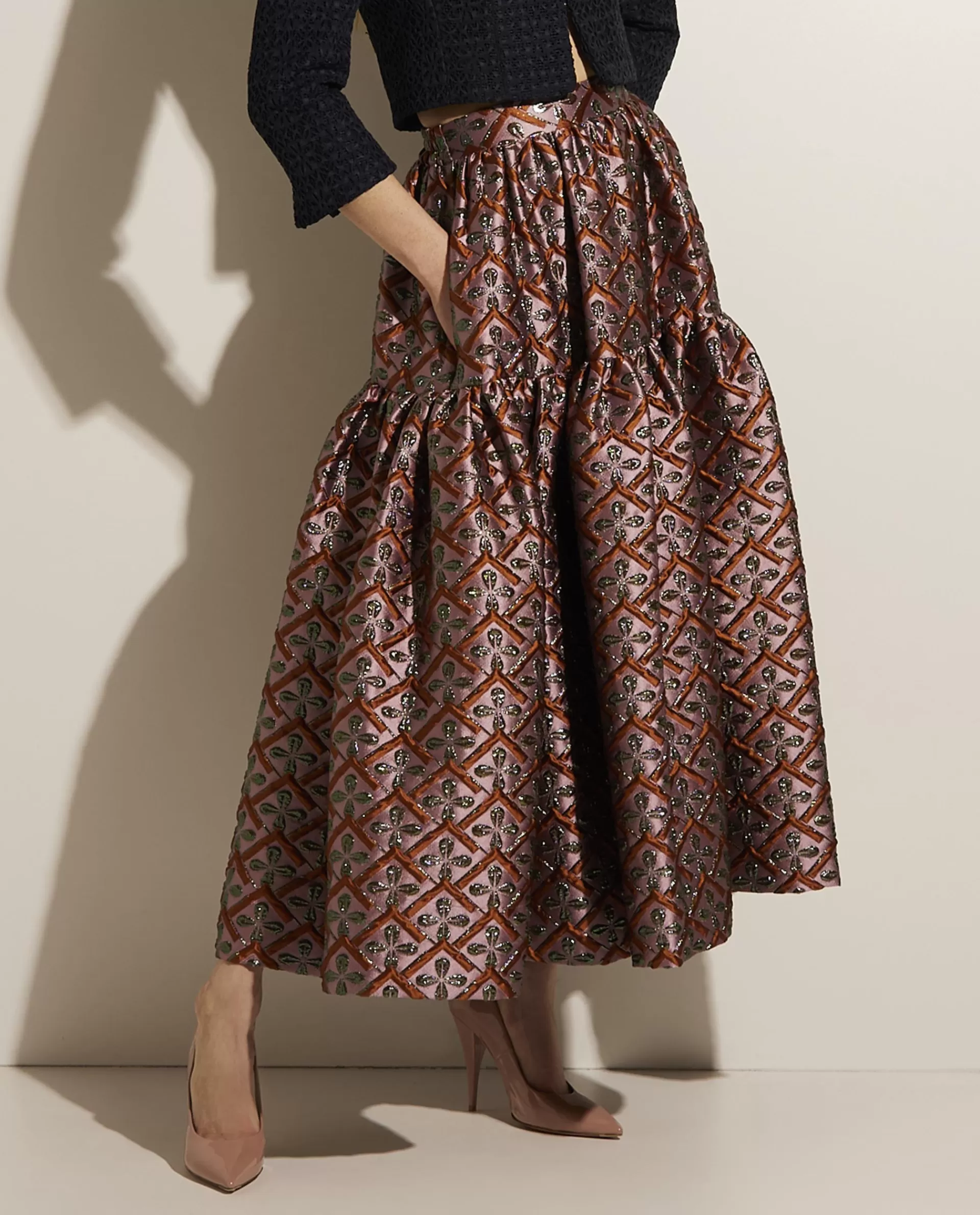 Sale Jacquard Rok Vrouwen Rokken