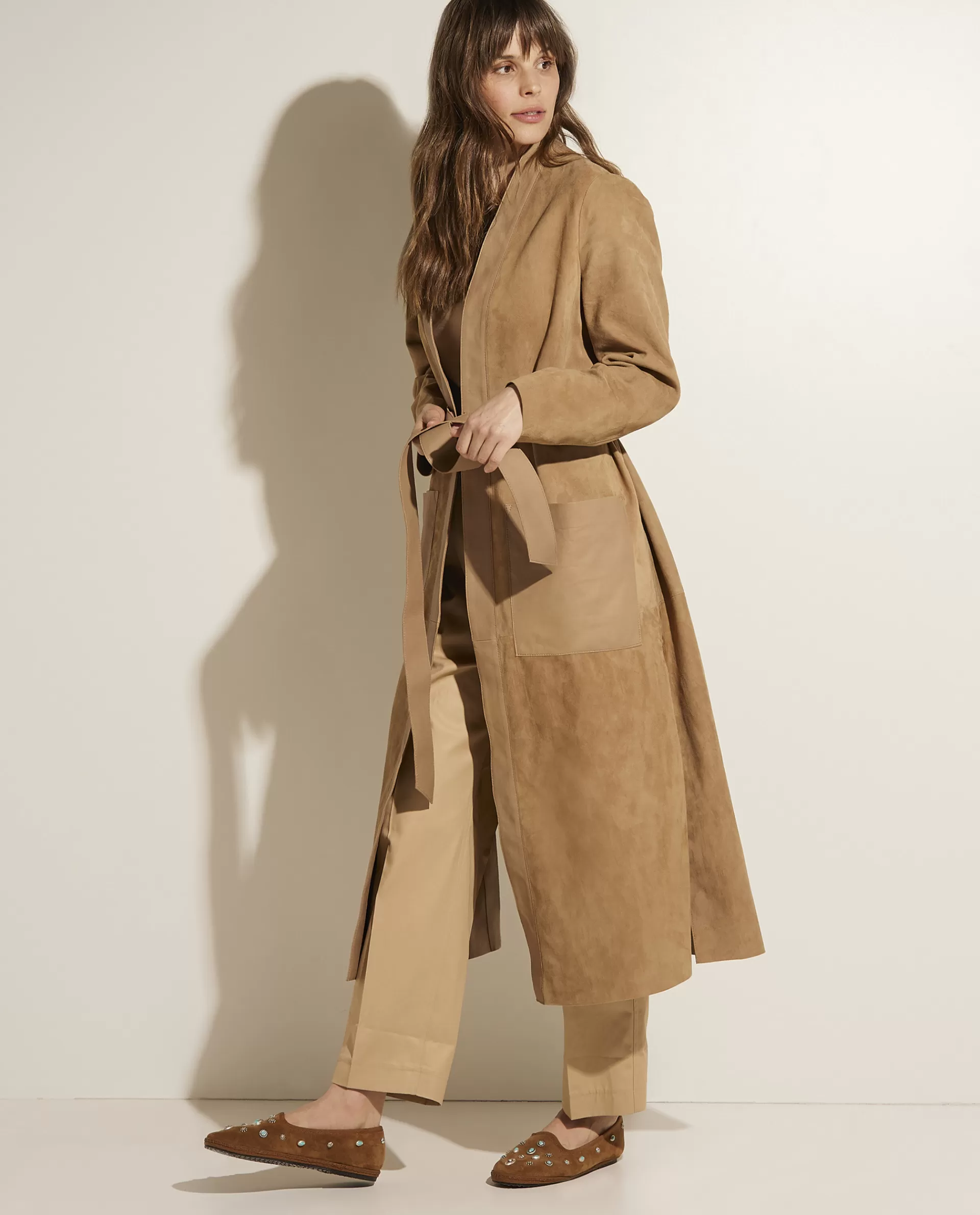 Fashion Jas Met Ceintuur Vrouwen Jassen