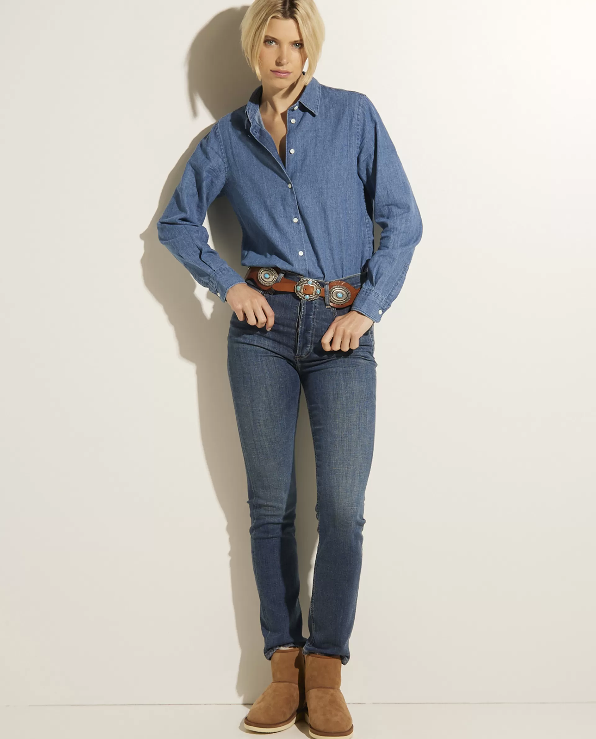 Best Sale Jolene High Rise Slimfit Jeans Vrouwen Broeken