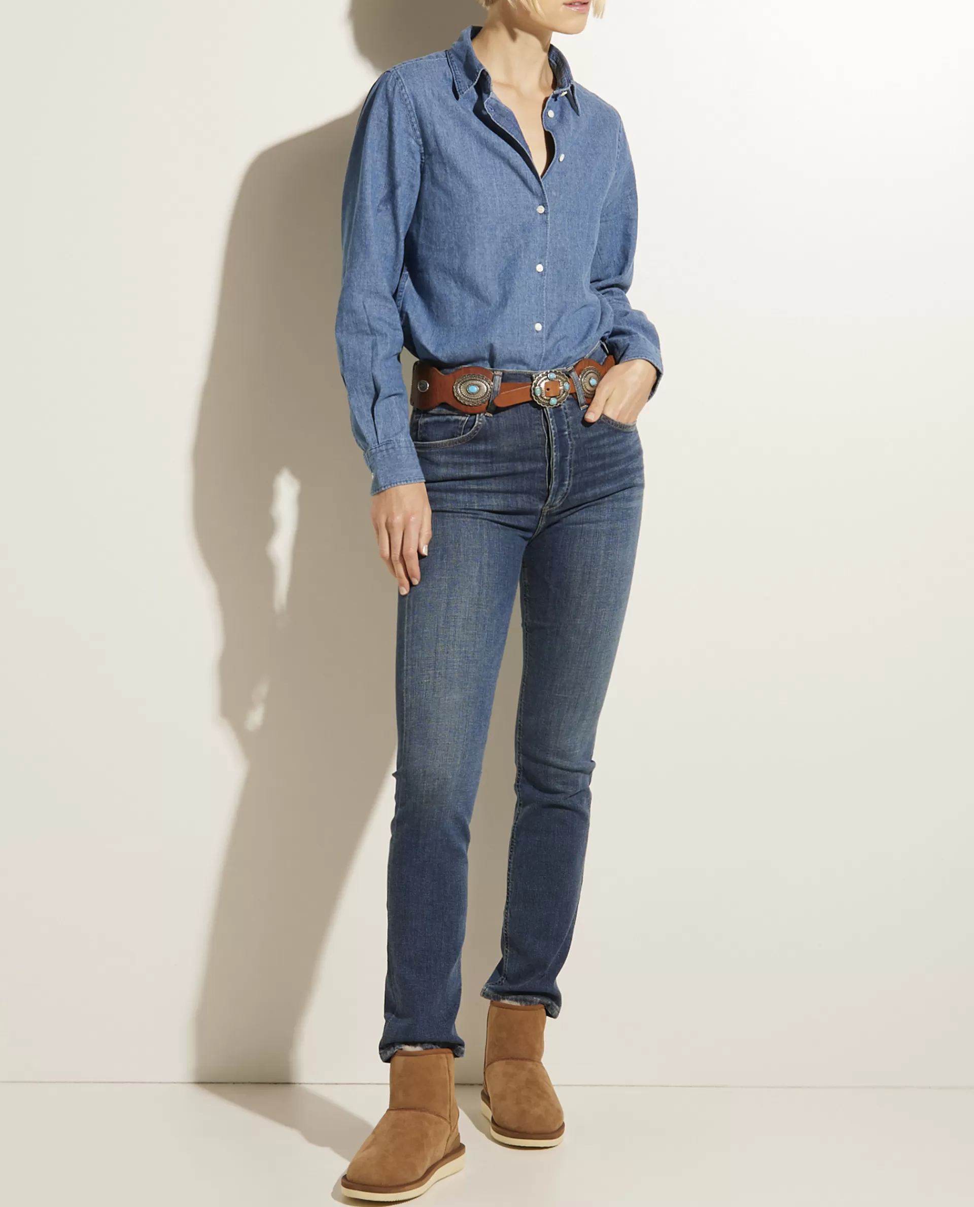 Best Sale Jolene High Rise Slimfit Jeans Vrouwen Broeken