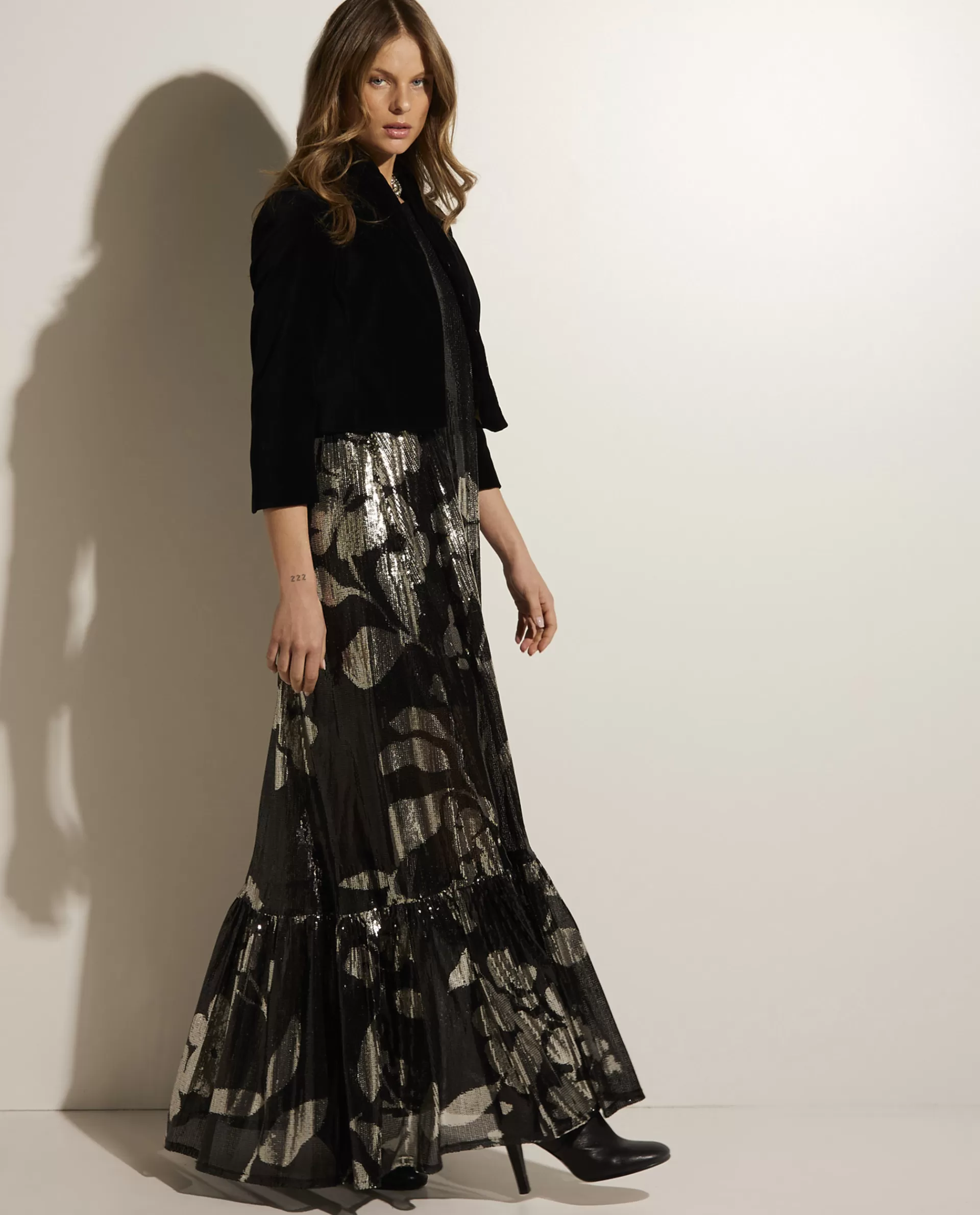 Store Jurk Met Pailletten Vrouwen Jurken
