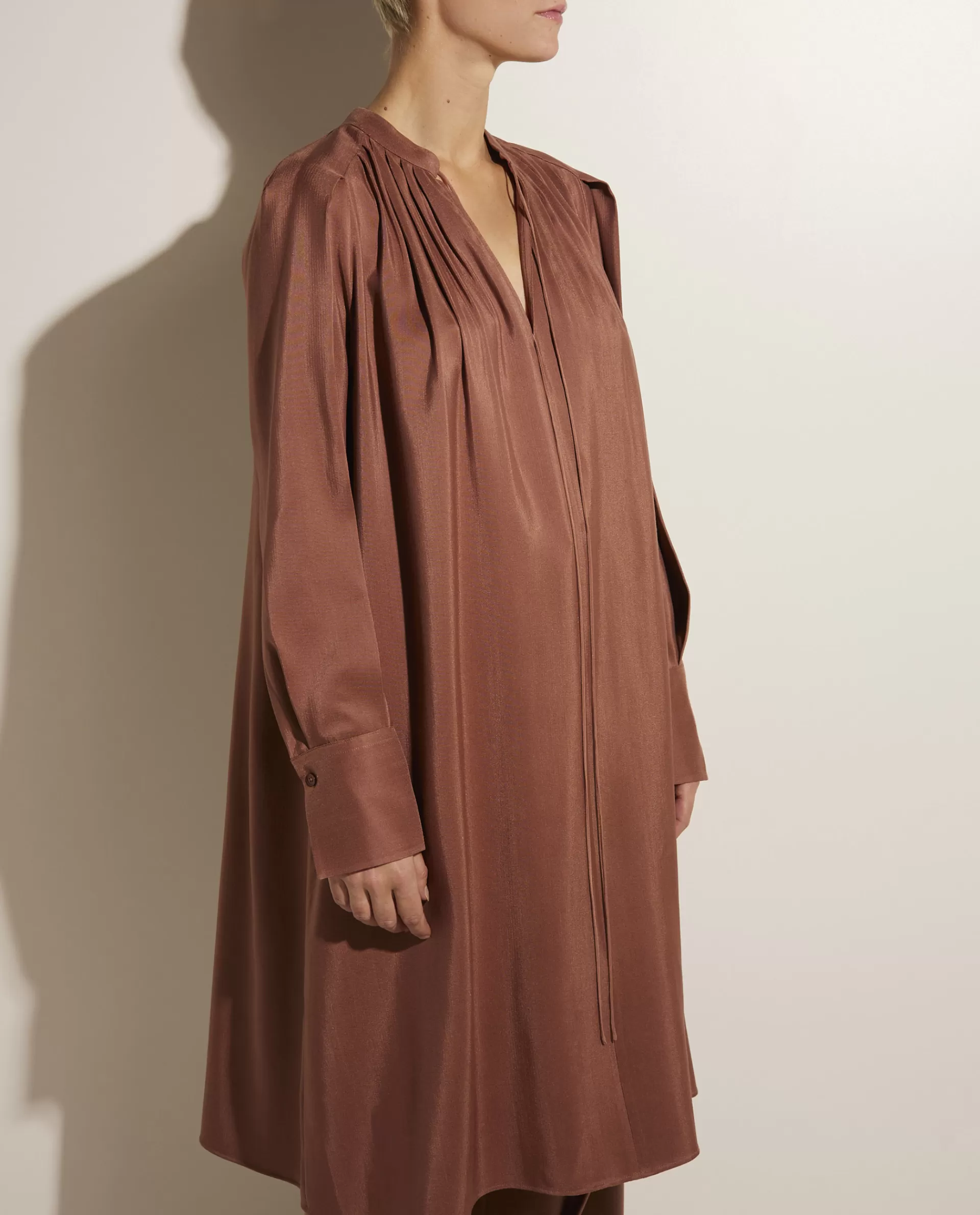 Flash Sale Jurk Van Wol-Zijde Vrouwen Jurken