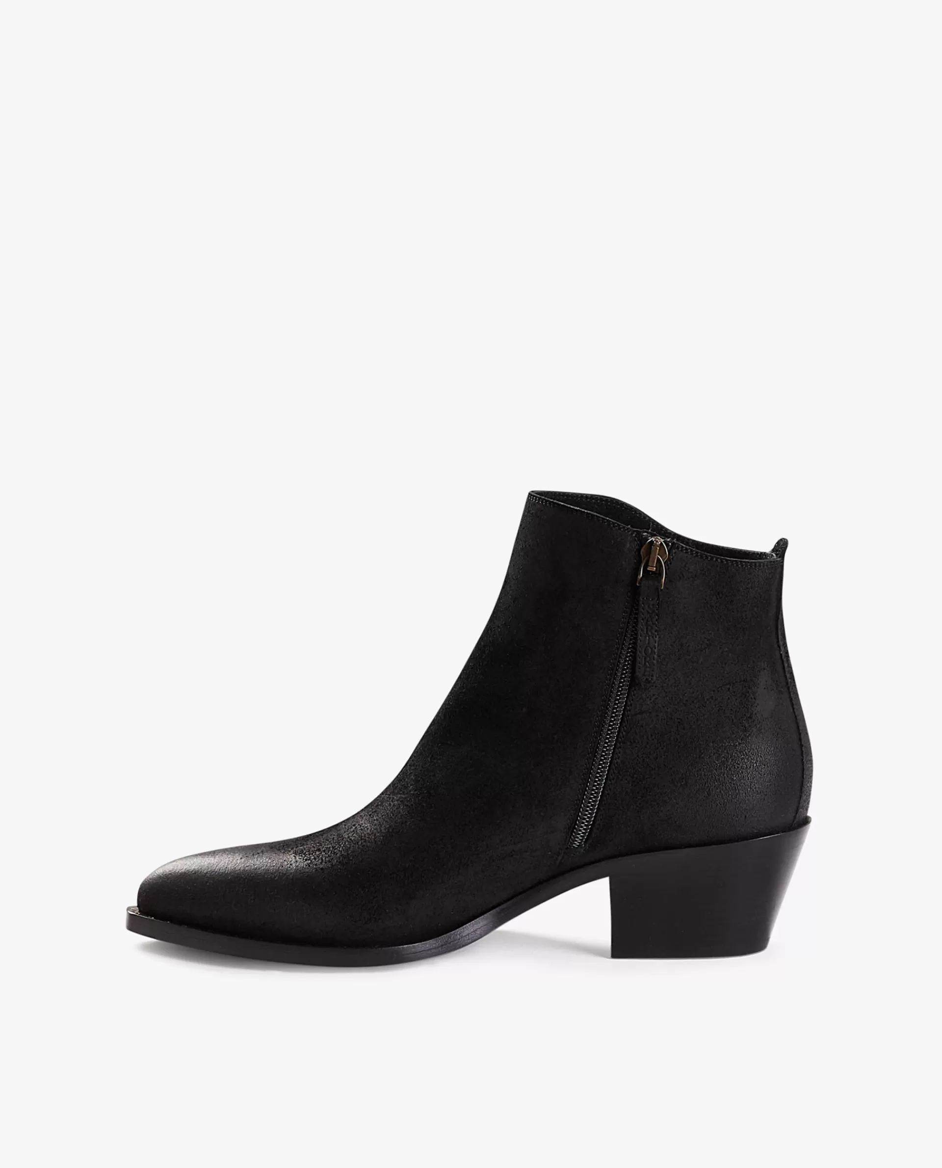 Discount Kalfsleren Enkellaarsjes Vrouwen Schoenen
