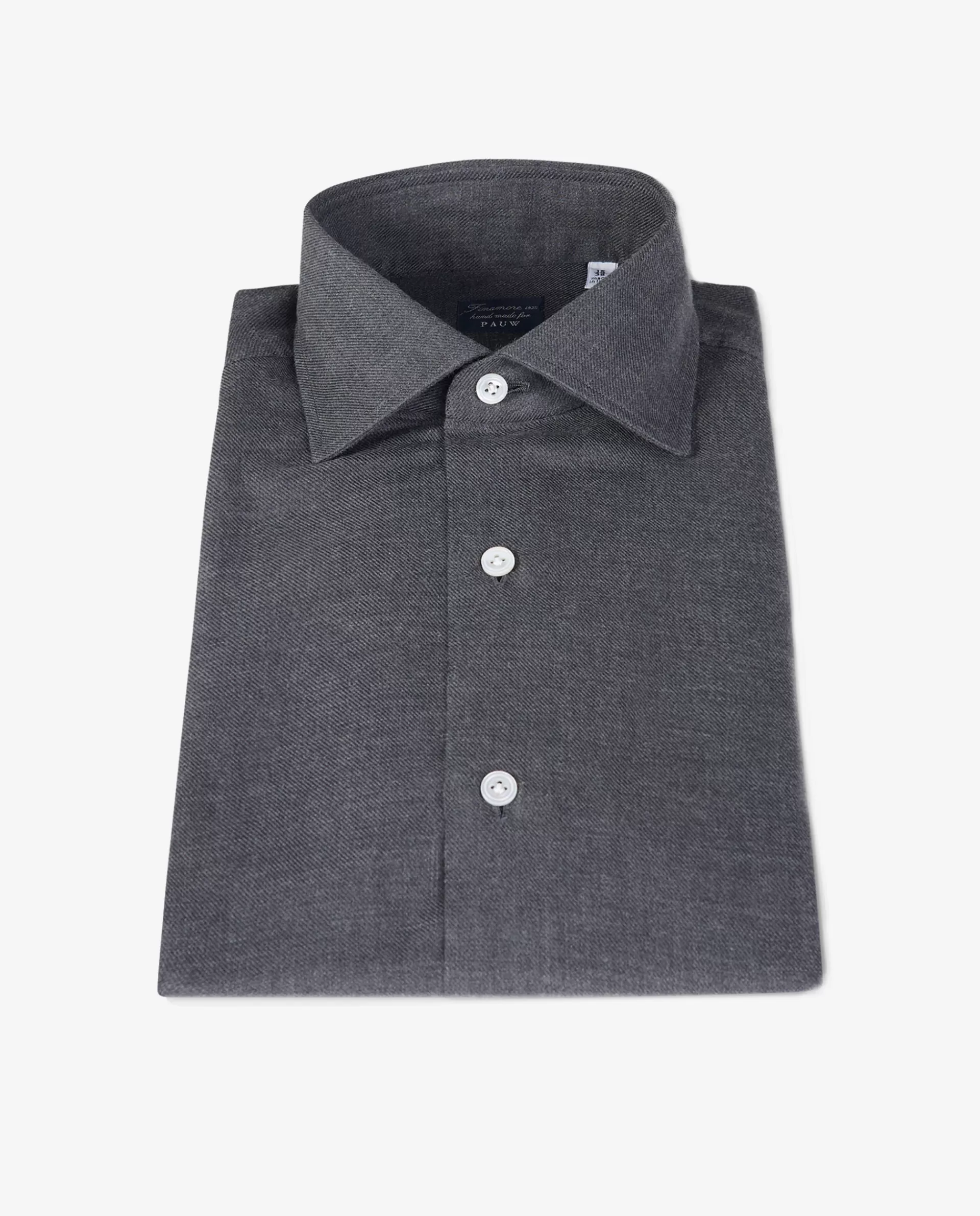 Clearance Katoen Cashmere Shirt Mannen Shirts