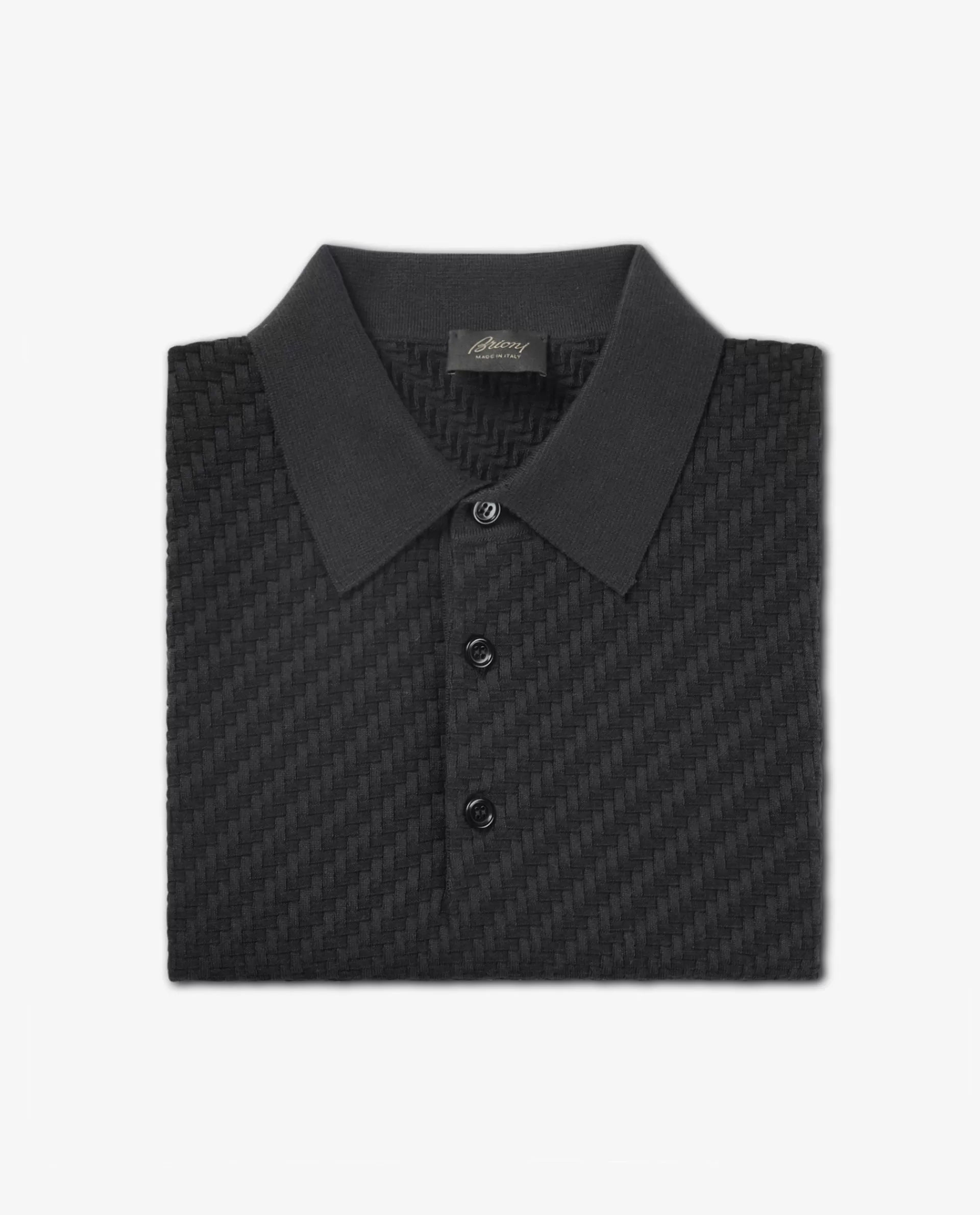 Store Katoen Zijde Mix Polo Mannen Polo
