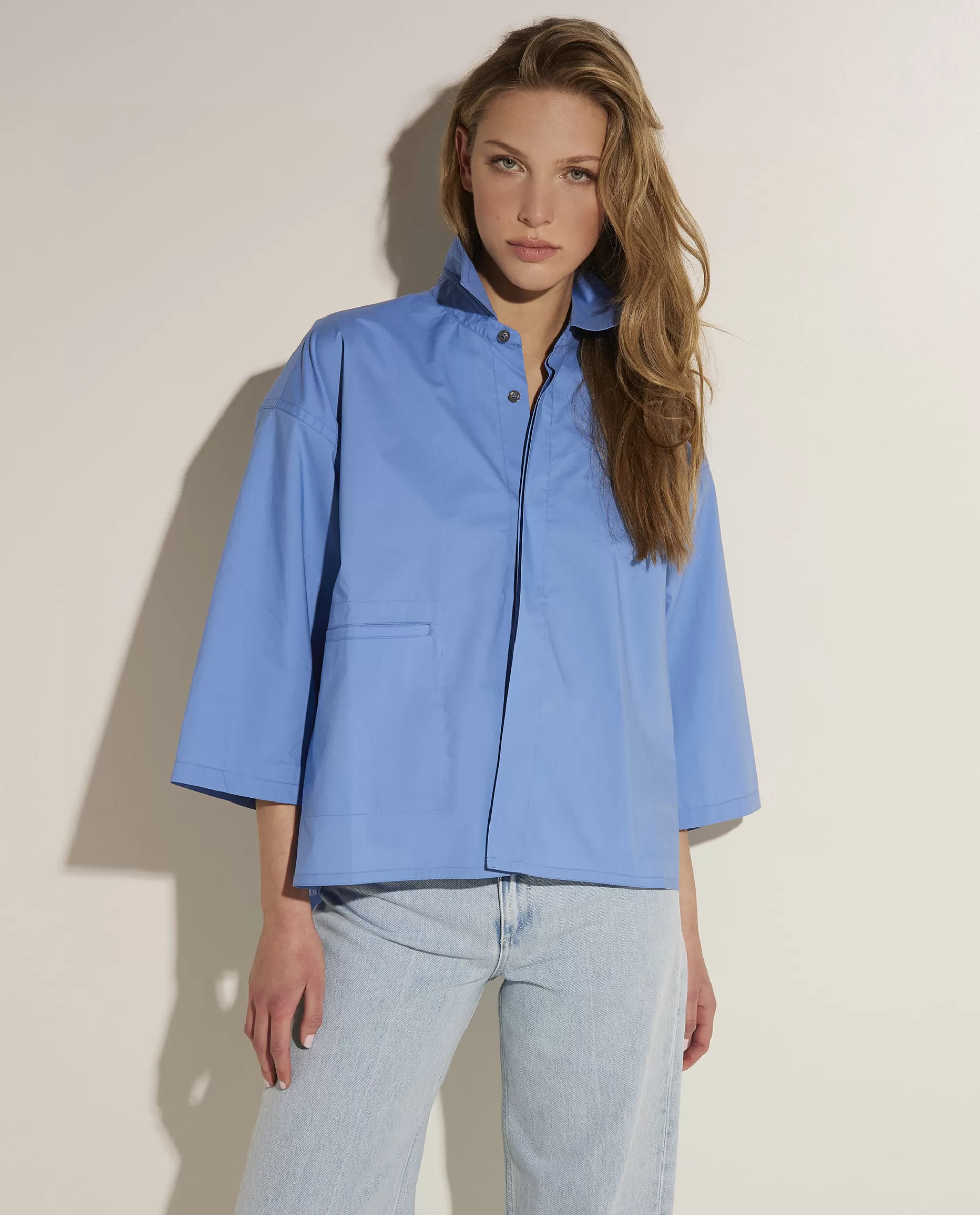 Sale Katoenen Blouse Vrouwen Blouses