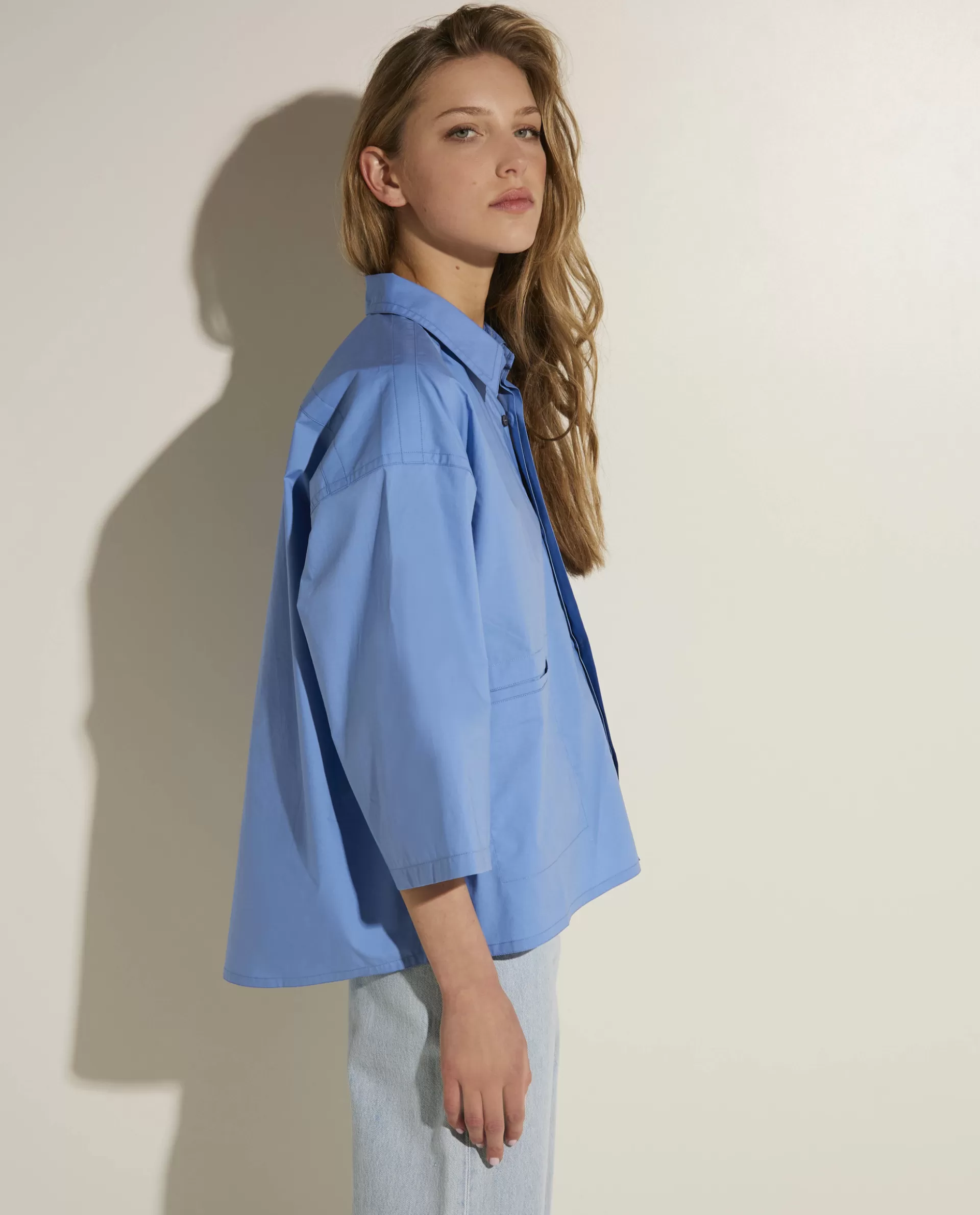 Sale Katoenen Blouse Vrouwen Blouses