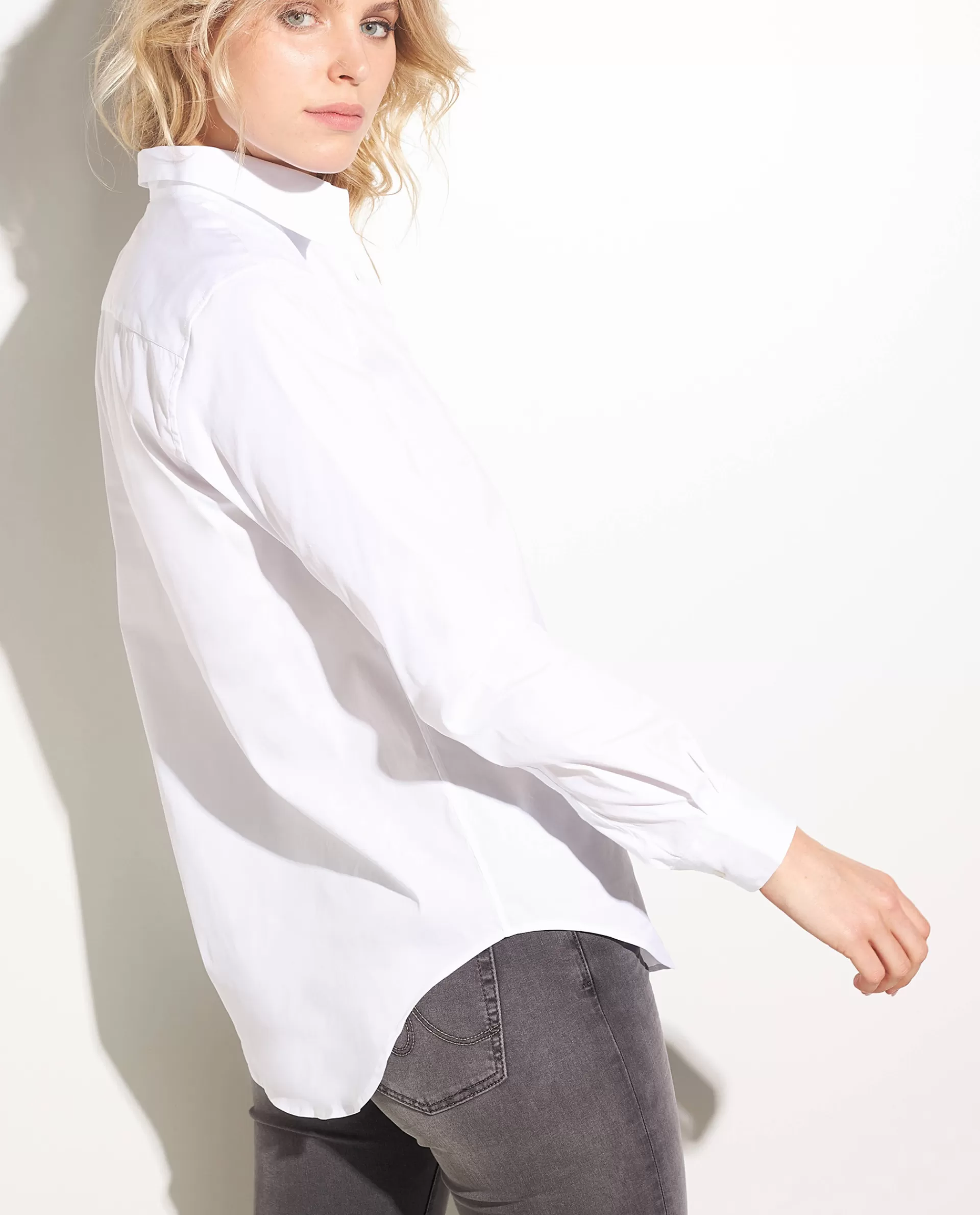 Discount Katoenen Blouse Vrouwen Blouses