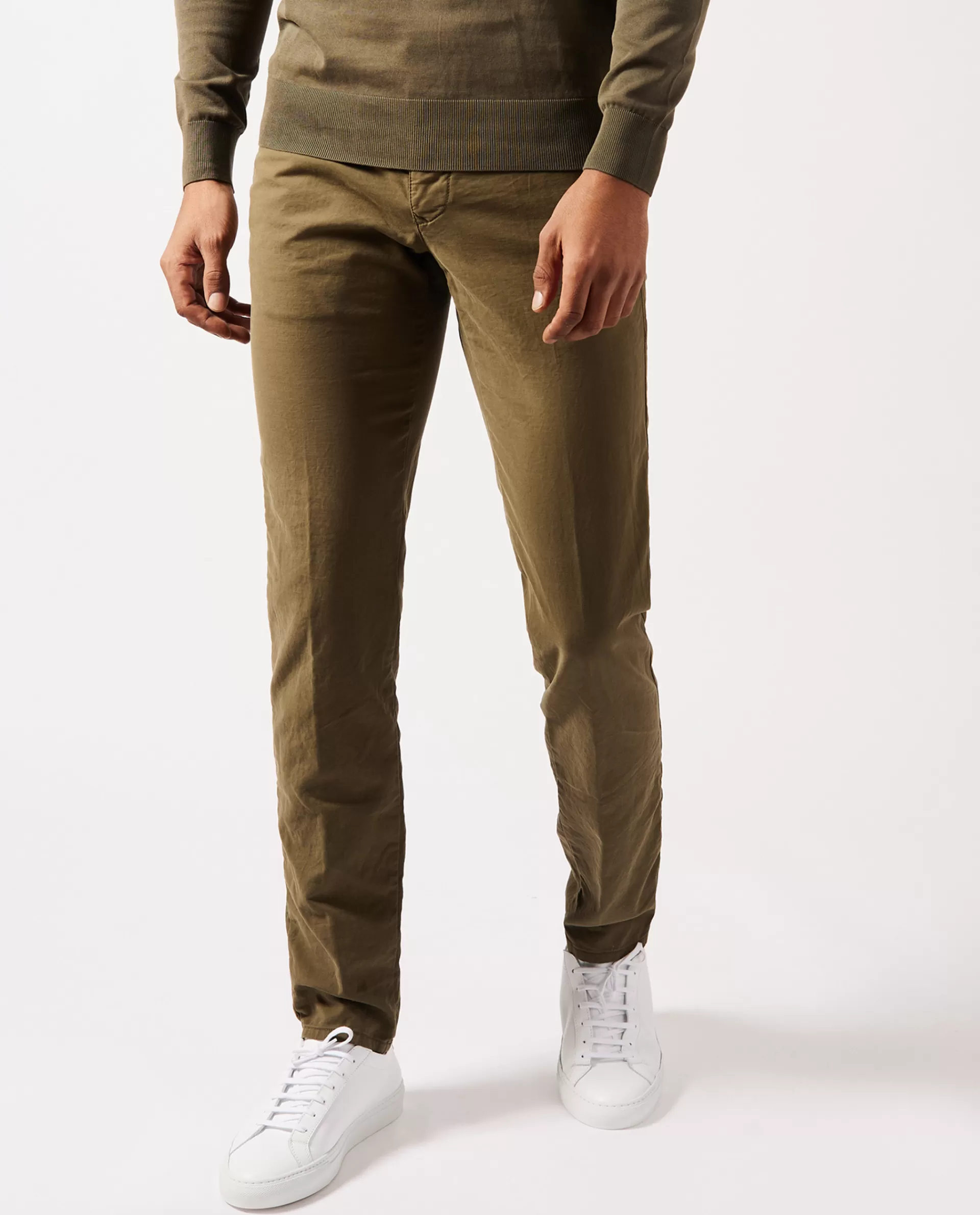 Clearance Katoenen Chino Mannen Broeken