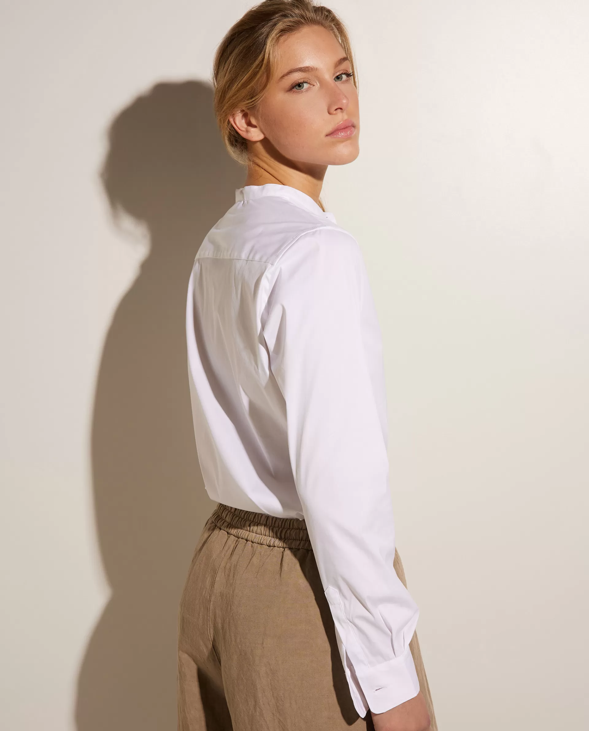 Best Sale Katoenen Mix Blouse Vrouwen Blouses